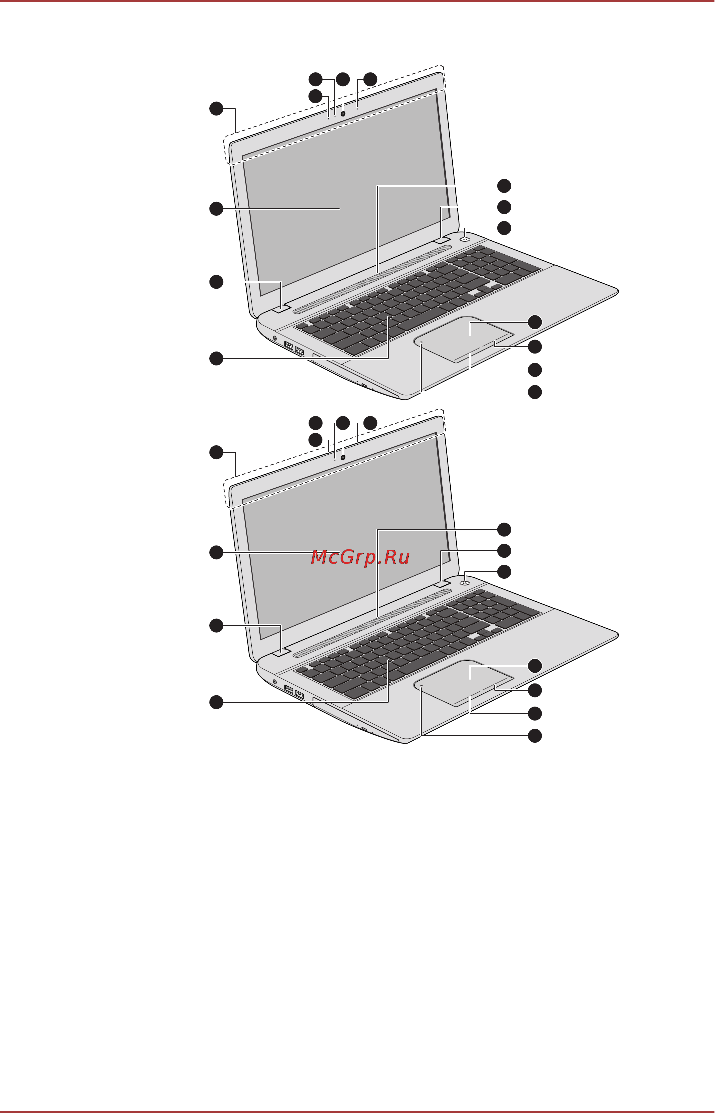 Toshiba SATELLITE C70-A-L1W [44/171] Имеется в некоторых моделях внешний вид изделия зависит от приобретенной модели