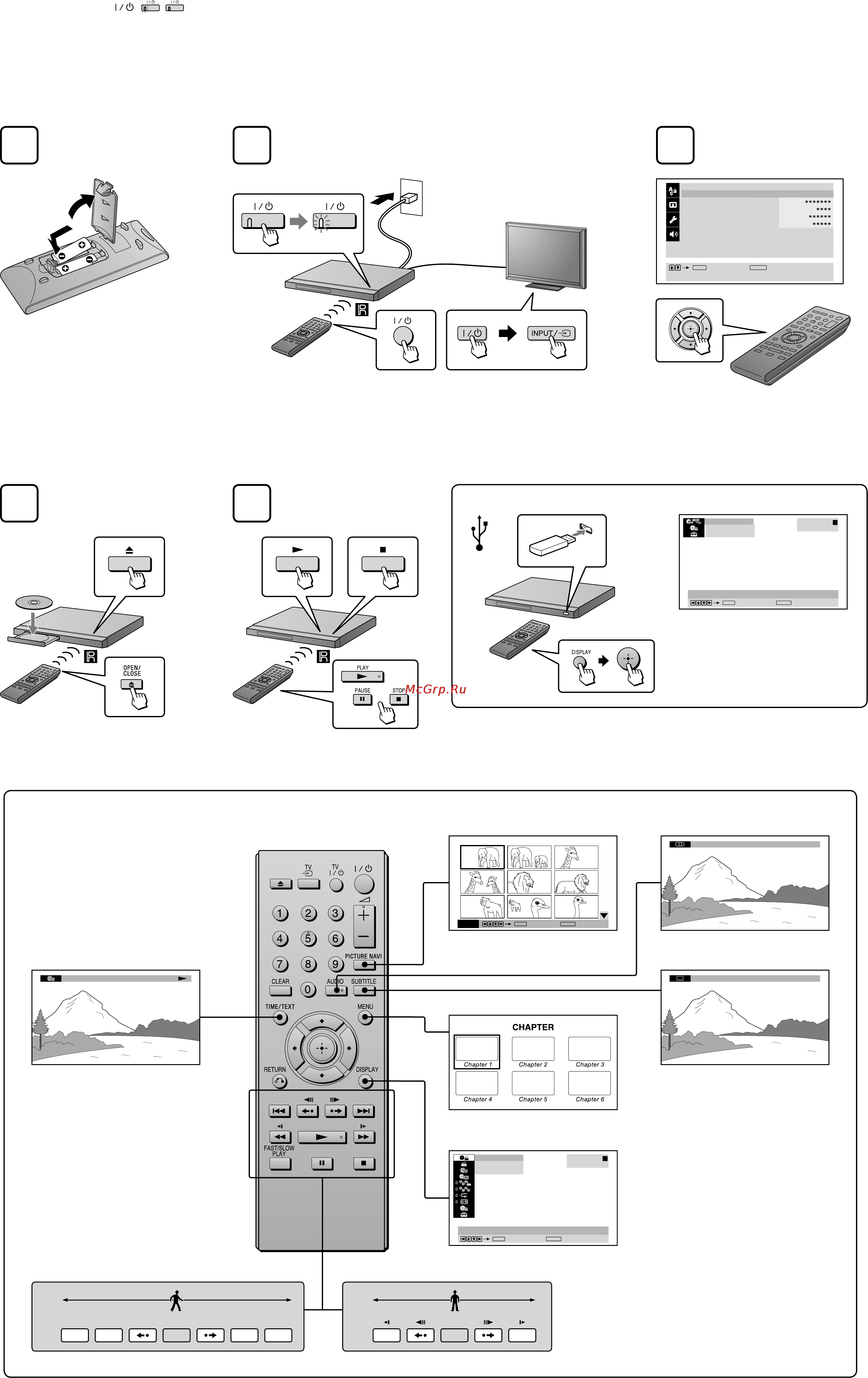 Sony DVP-SR360 Инструкция по эксплуатации онлайн [2/2] 85540