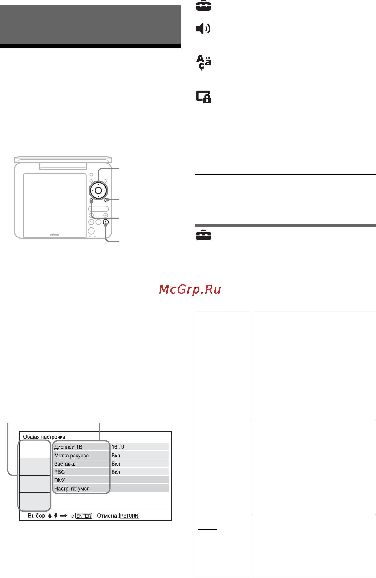 Sony DVP-FX730 [48/64] Дисплей тв тільки dvd