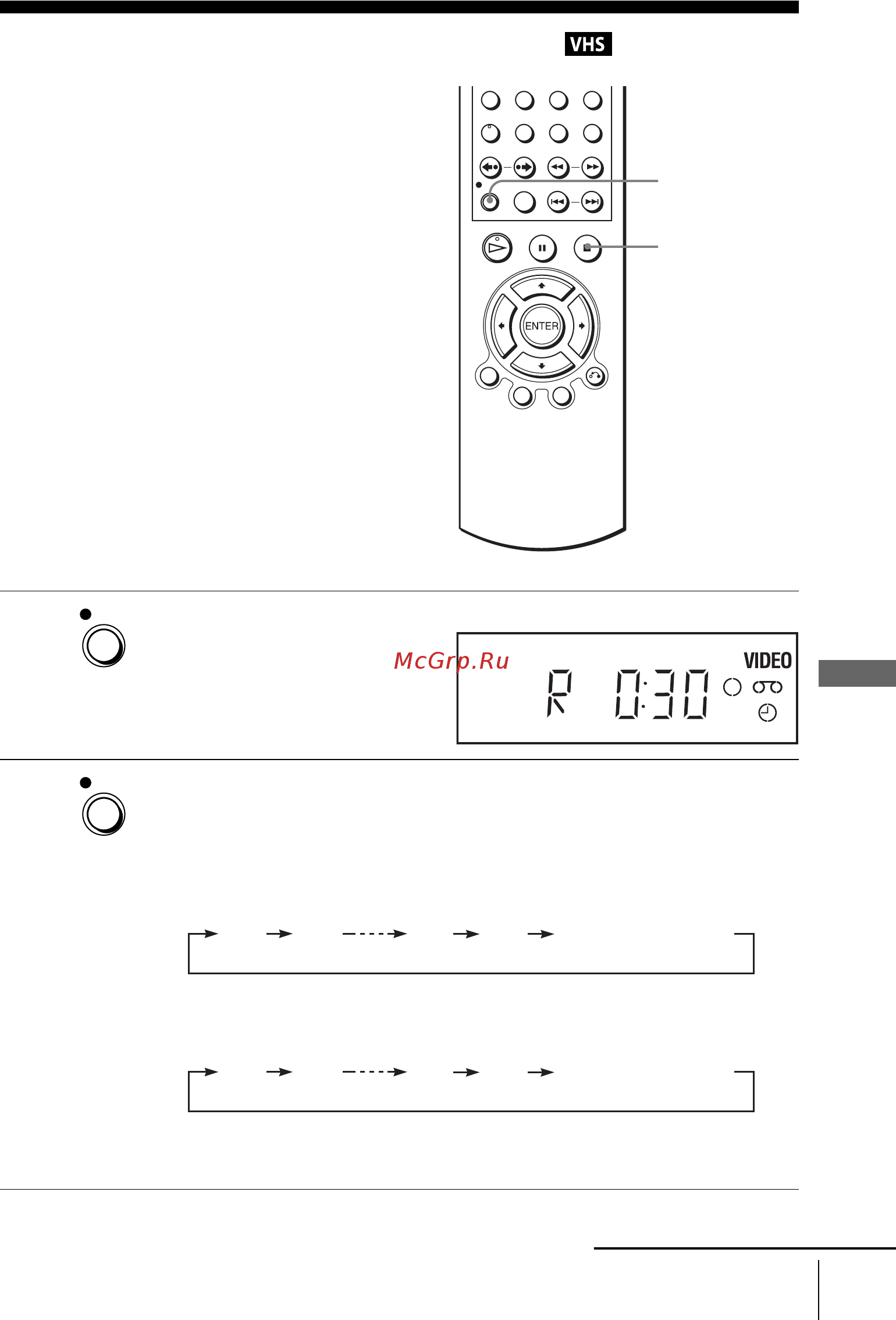 Sony SLV-D920N [105/140] Быстрая запись по таймеру