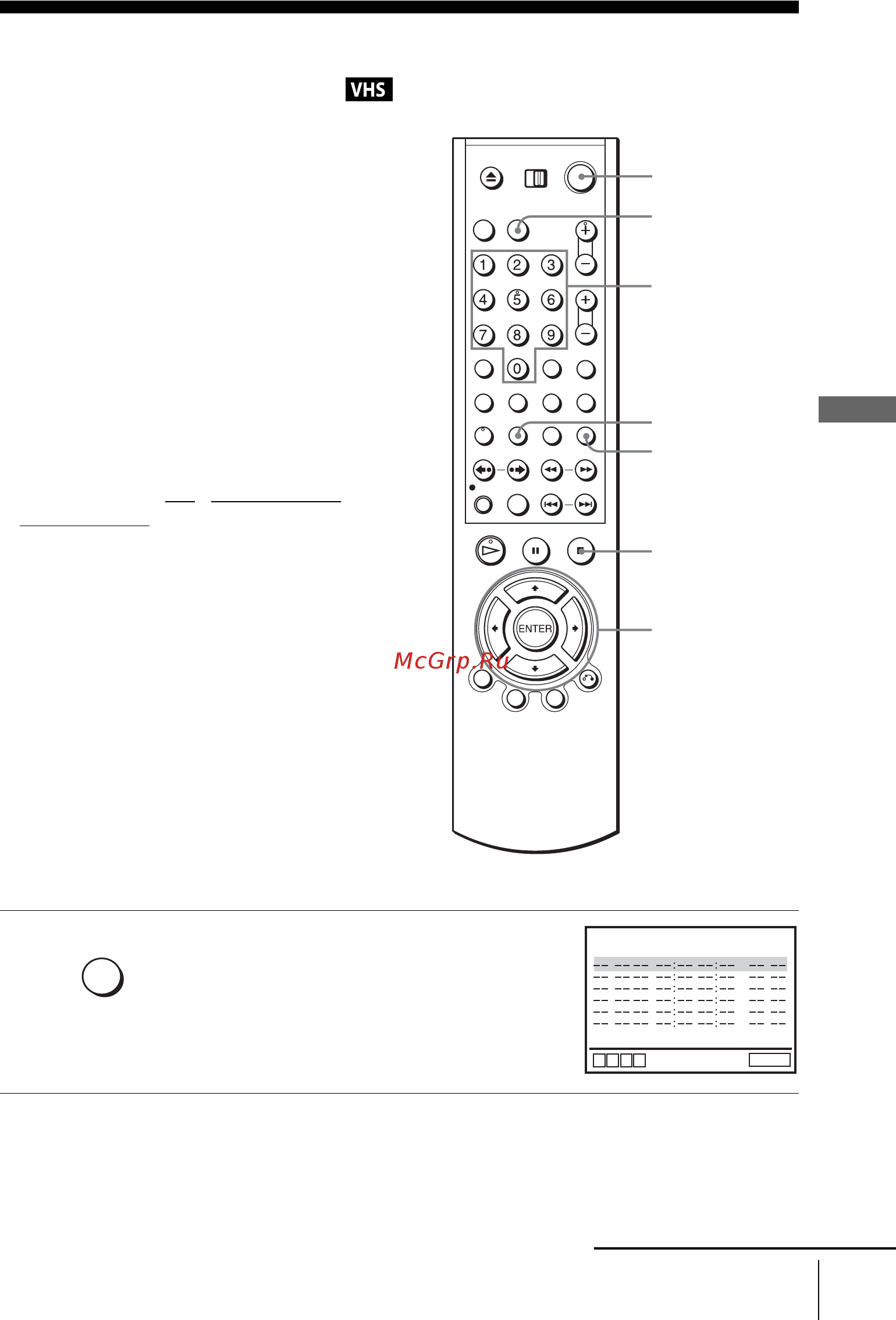 Sony SLV-D920N [55/140] Запись телевизионныx программ при помощи таймера