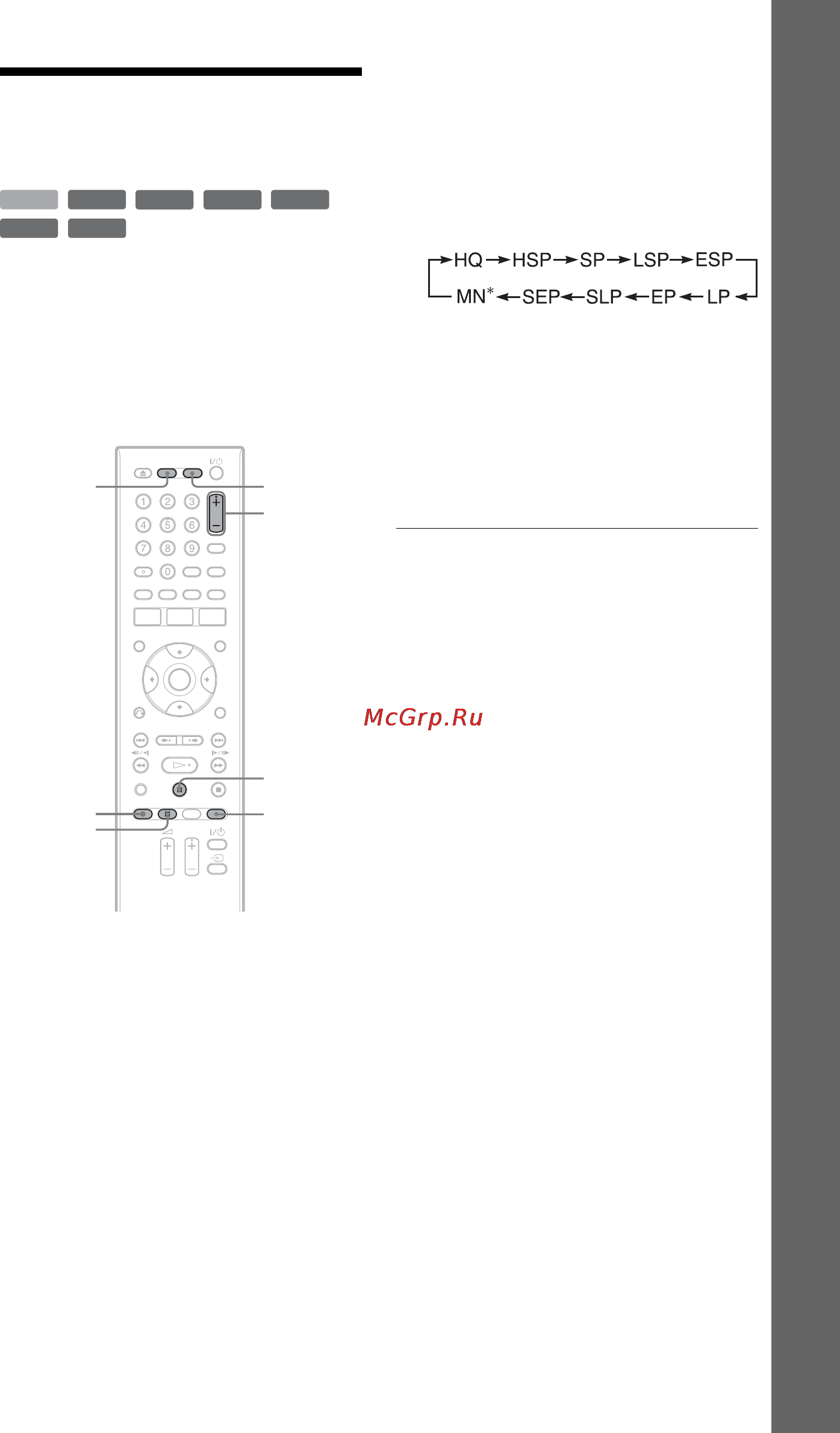 Sony RDR-HX780 [35/176] Запись программы