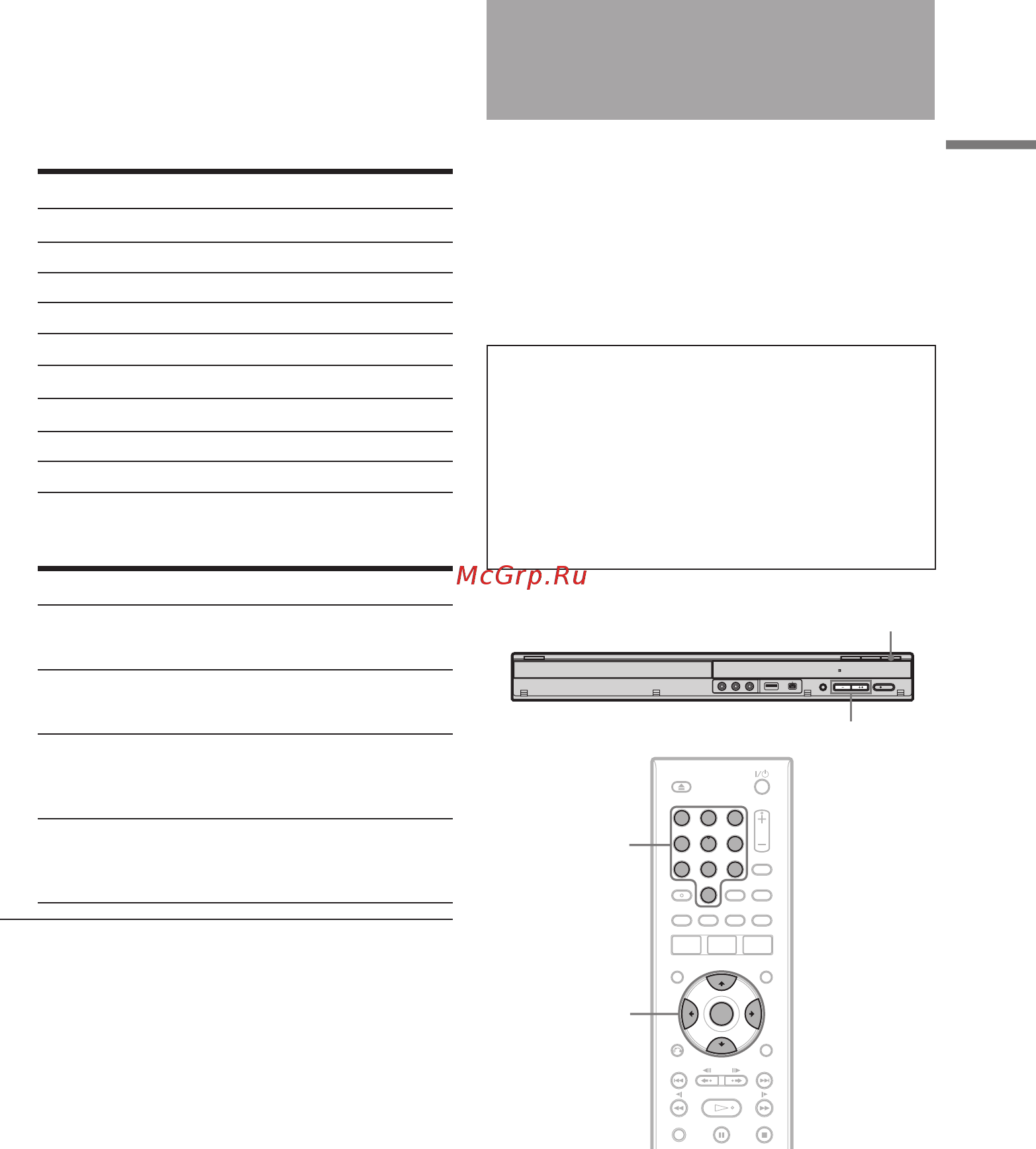 Sony RDR-GX380 [19/92] Если у вас есть sony dvd плеер или более одного sony dvd рекордера