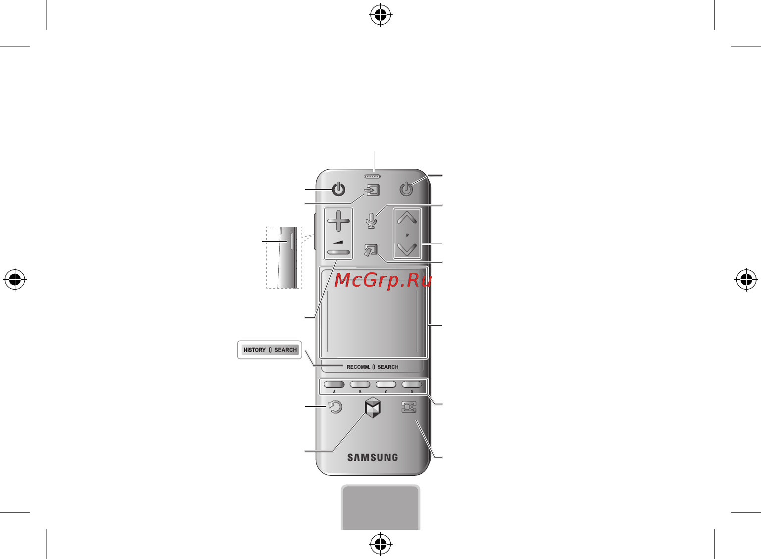 Samsung SEK-1000 [24/29] Smart touch control пультін пайдалану