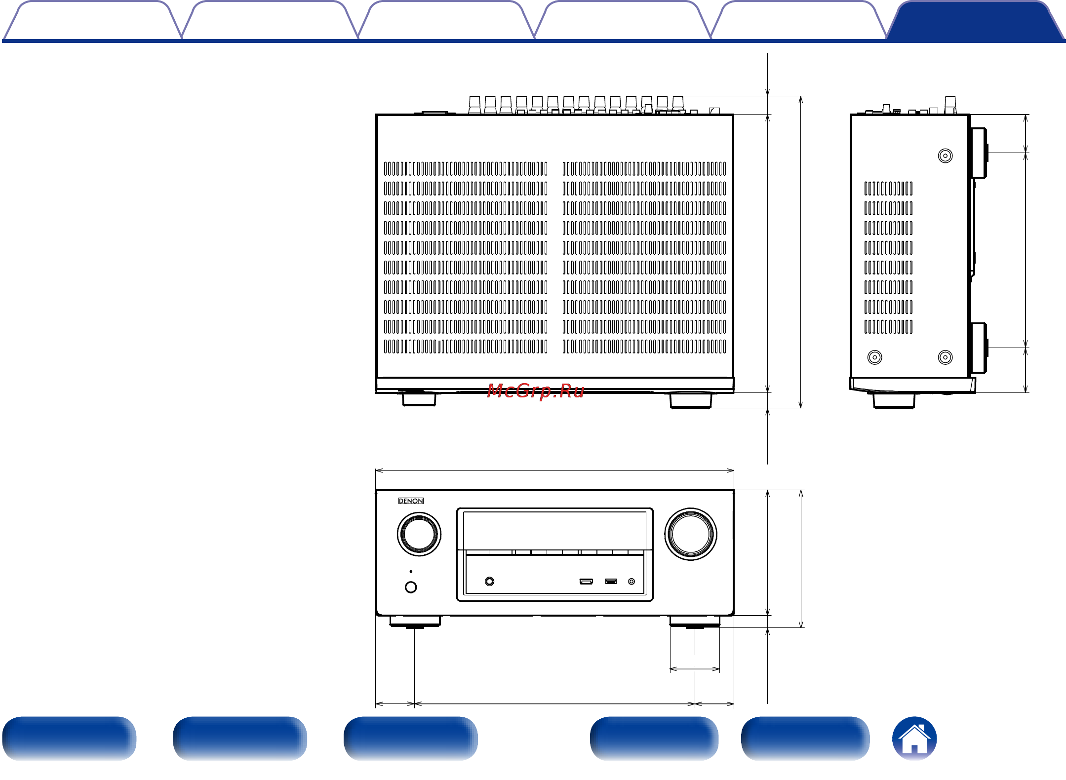 Denon AVR-X3000 [231/232] Вес 10 7 kg