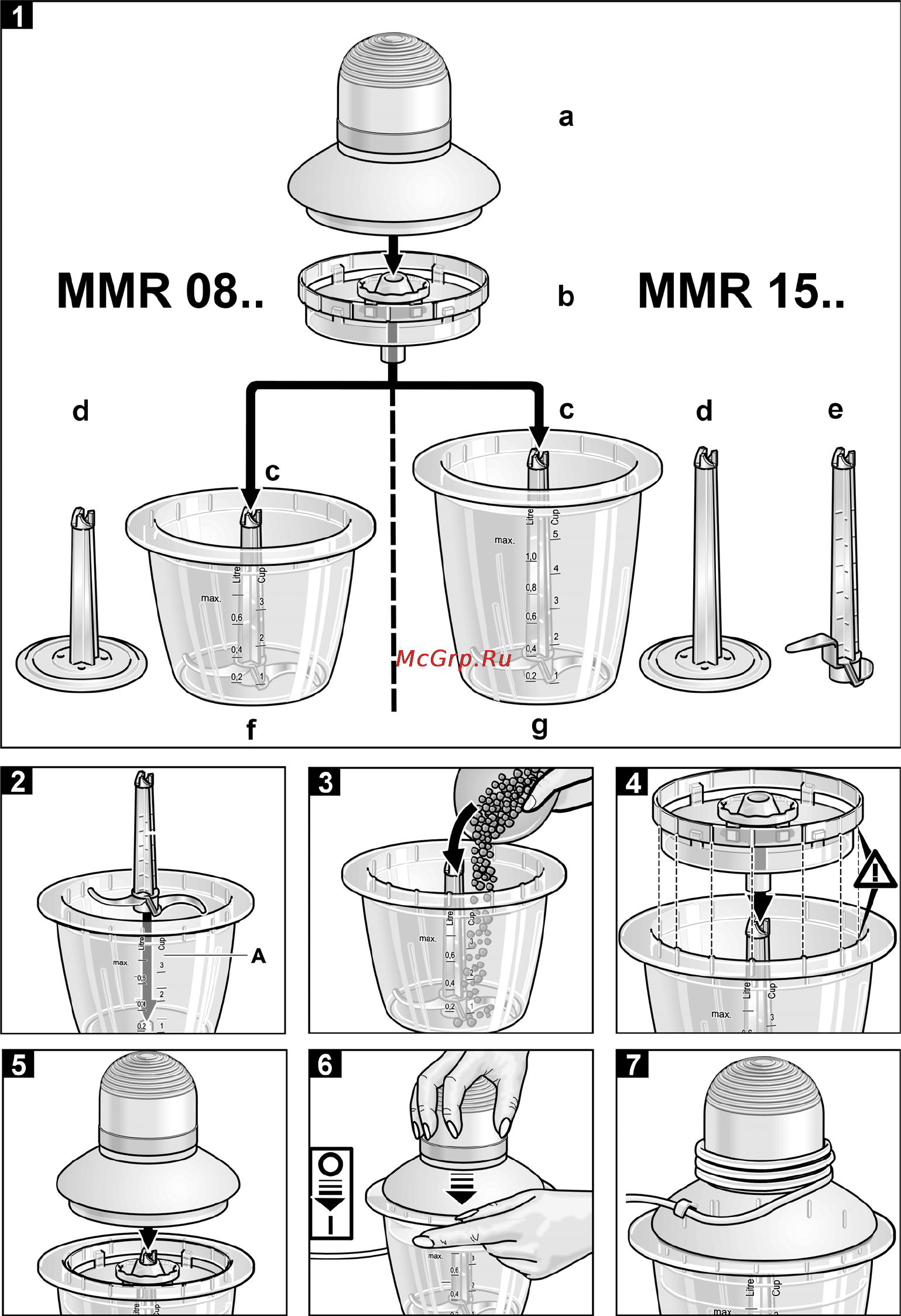 Bosch MMR08A1 Инструкция по эксплуатации онлайн [17/18] 85820