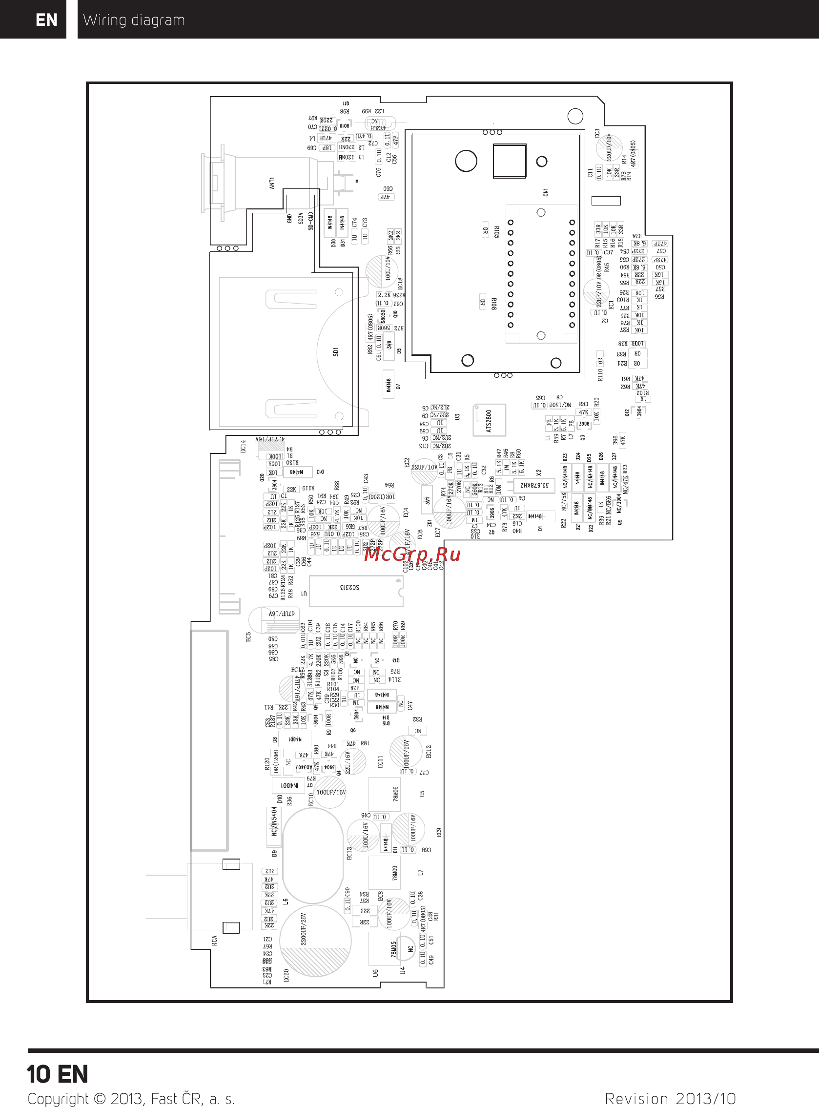 Sencor SCT 4055MR [12/20] Wiring diagram