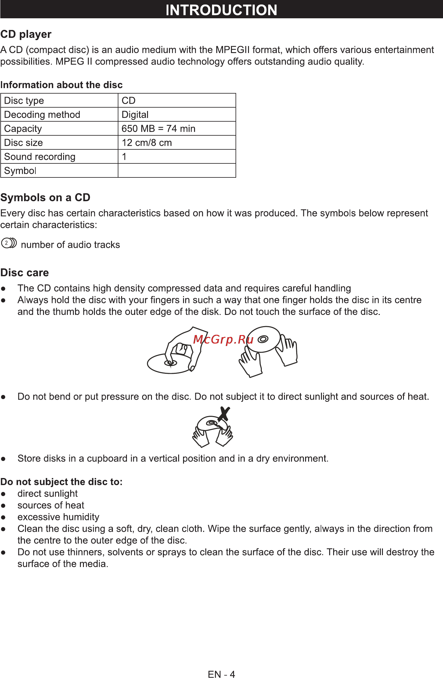 Sencor SMC 605 [6/18] Introduction