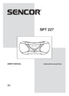 Sencor SPT 227 B Инструкция по эксплуатации