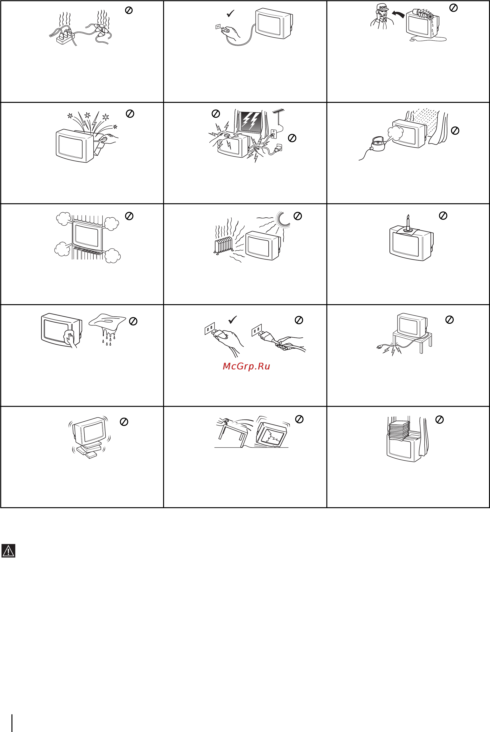 Sony KP-41PX2 [4/148] Safety information
