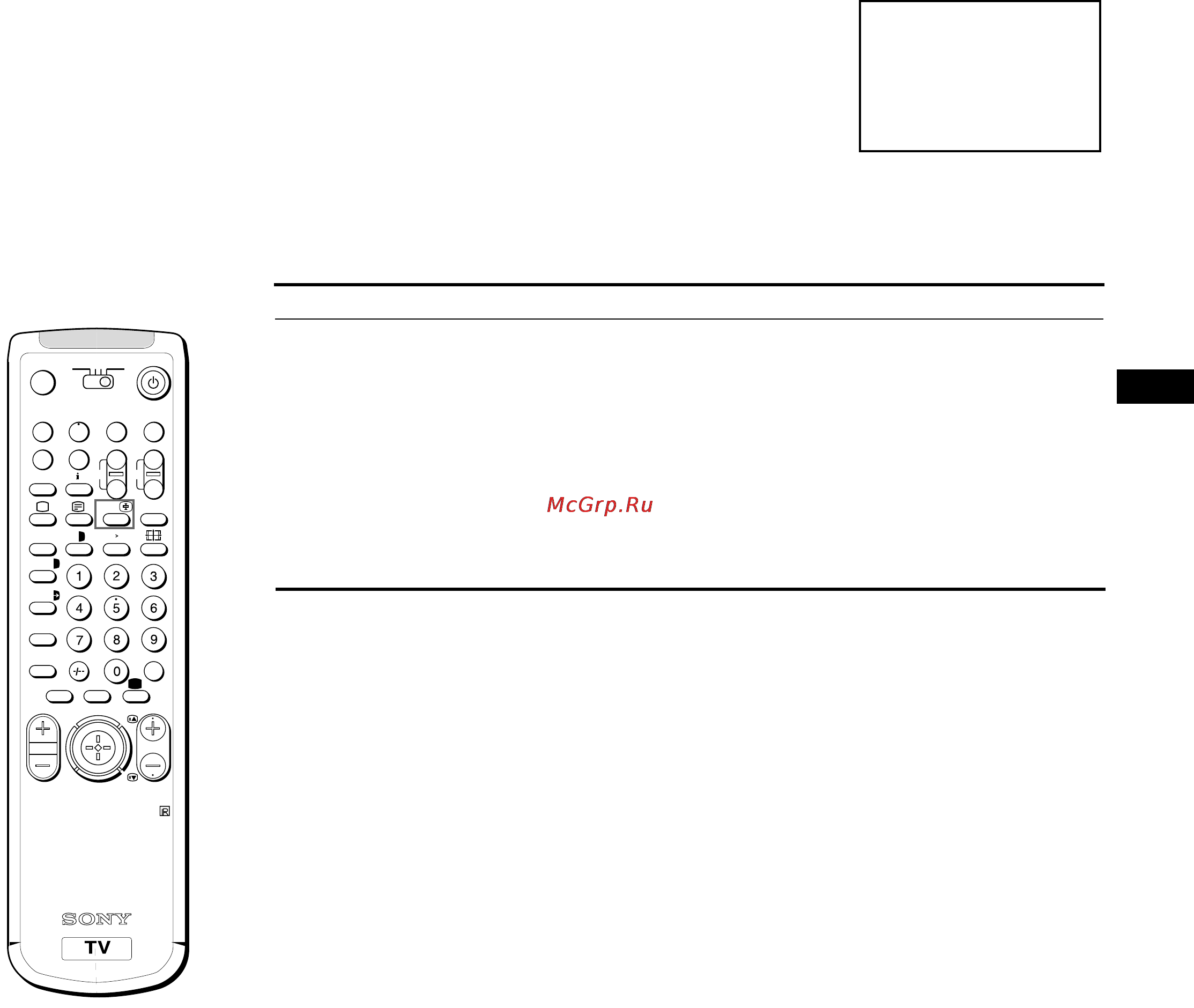Sony KP-41PX1R [21/99] Selecting input
