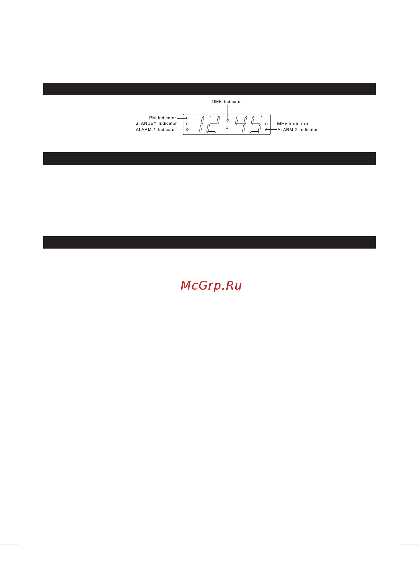 Sencor SRC 330 OR [3/8] Time and calendar manual setting