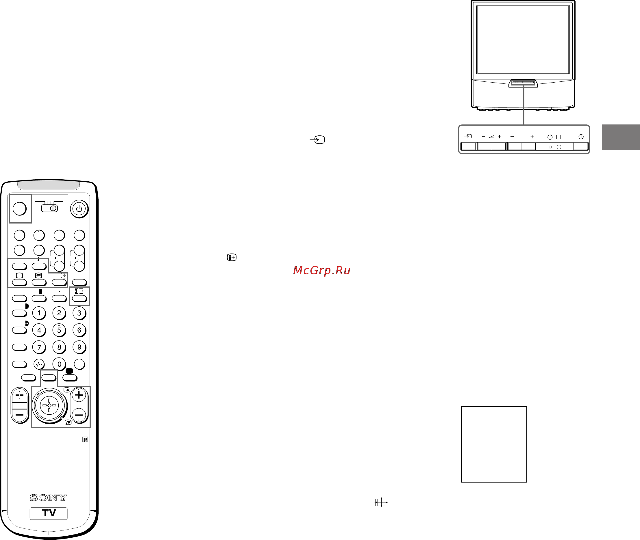 Sony KP-41S5K [63/146] Czytanie teletekstu telegazety lub oglądanie video