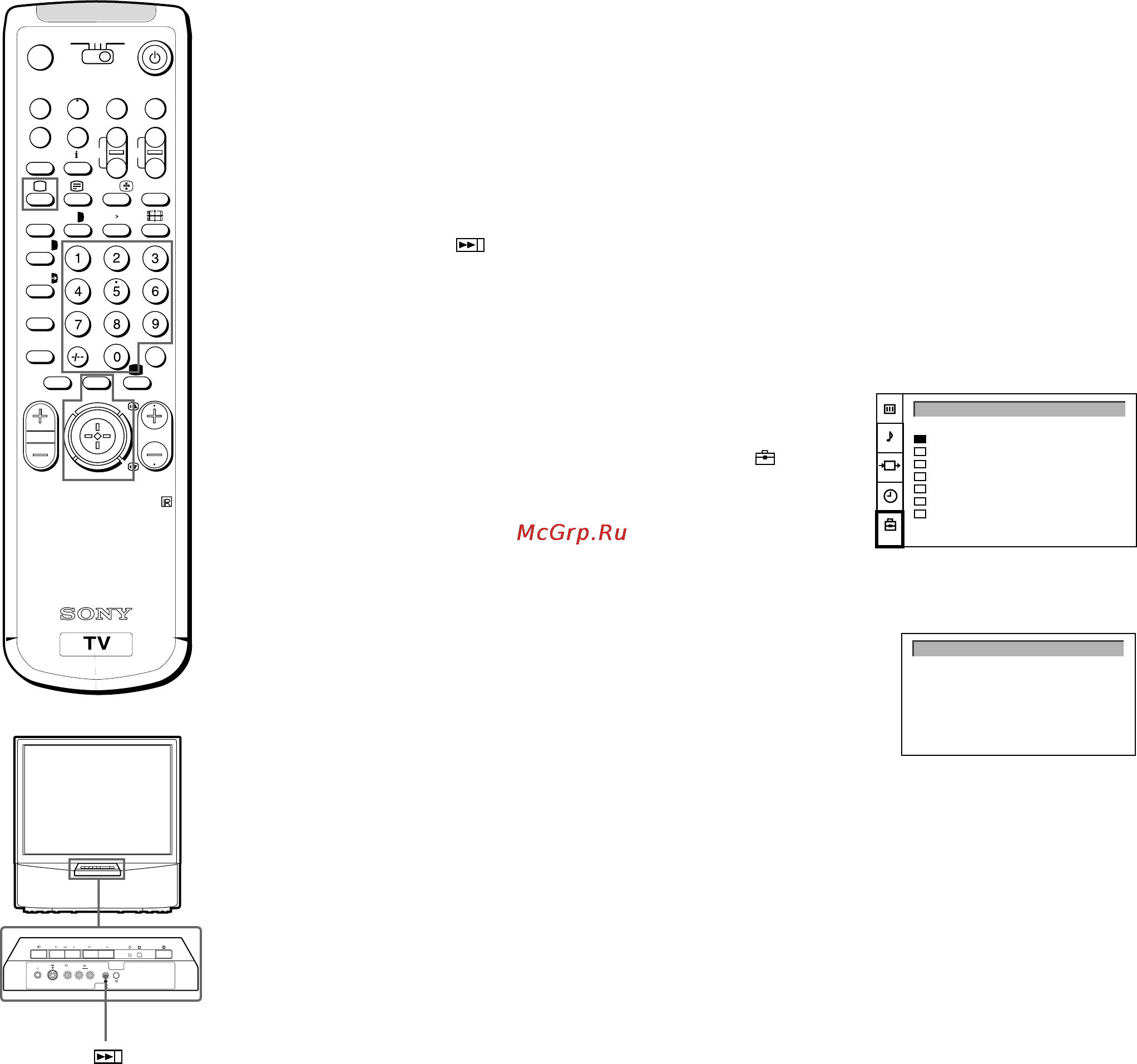 Sony KP-41S5K [8/146] Preset channels automatically