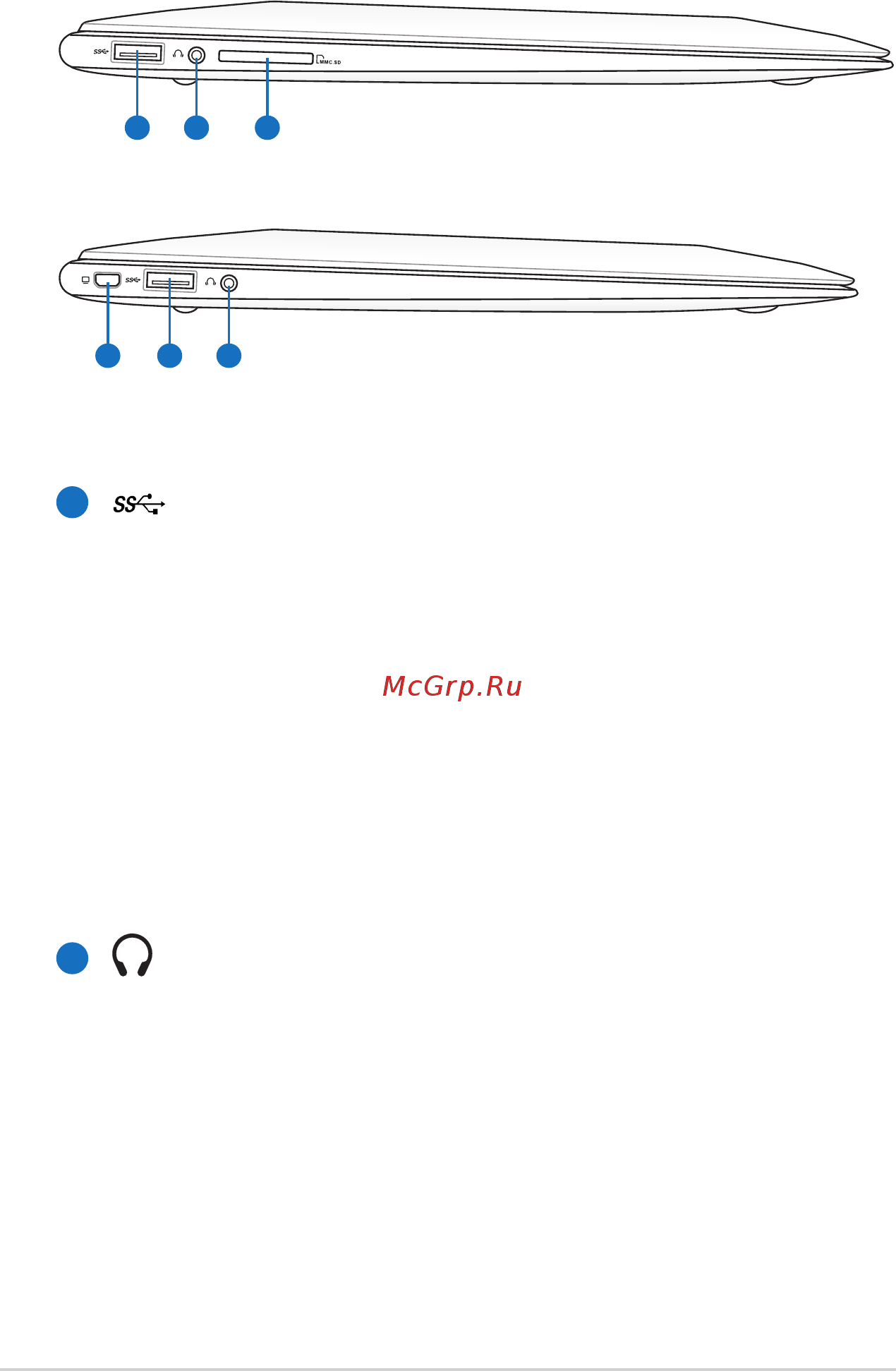 Asus ZENBOOK UX31A UX31A-C4027H [20/98] Левая сторона