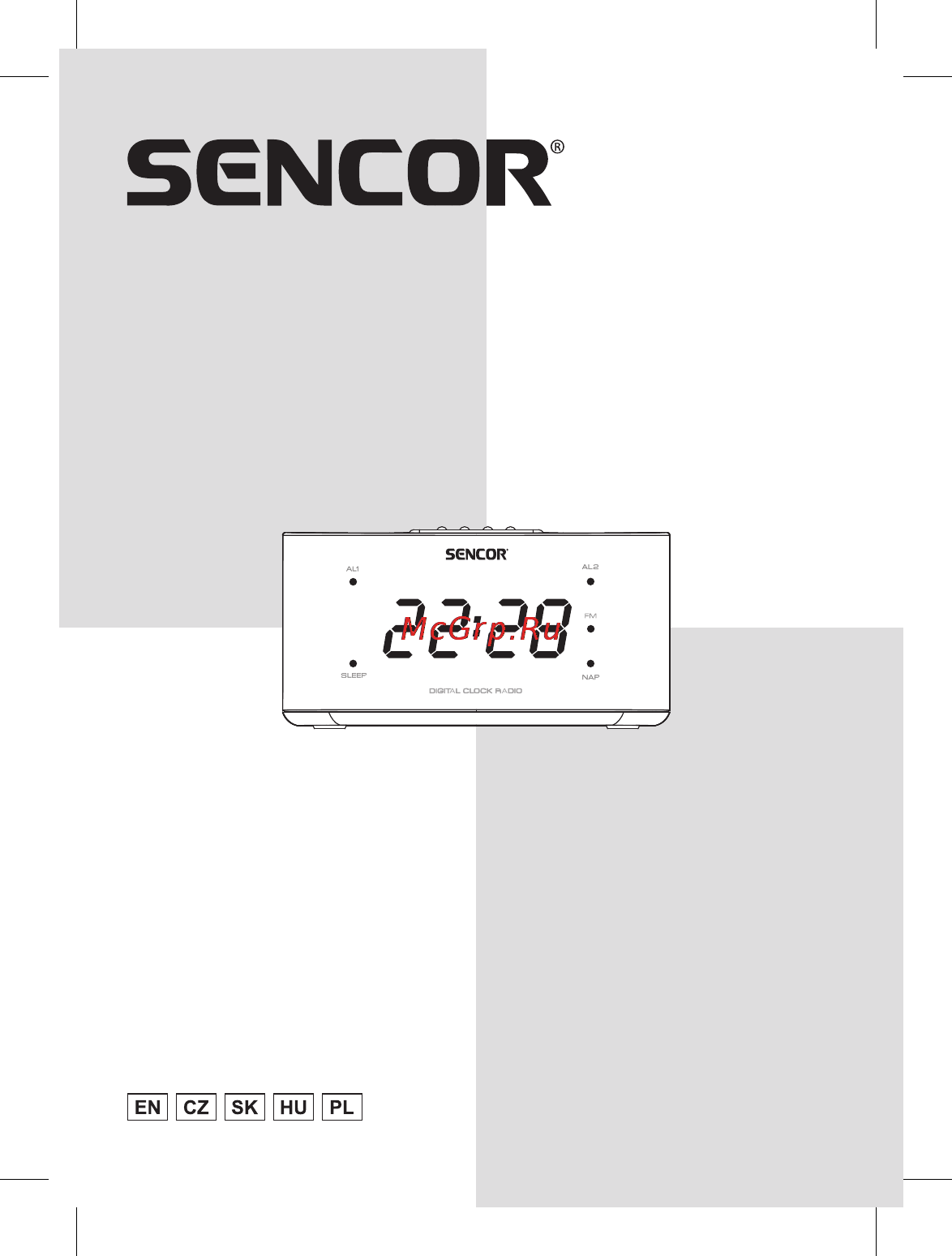 Sencor SRC 180 RD Инструкция по эксплуатации онлайн