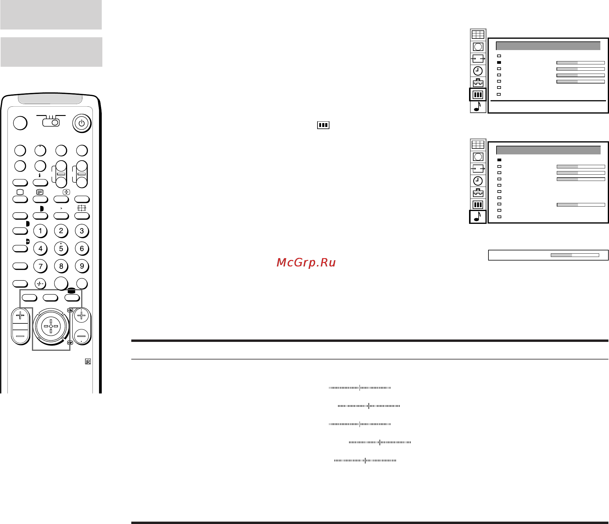 Sony KL-40WA1K [16/31] Adjusting and setting the tv using the menu