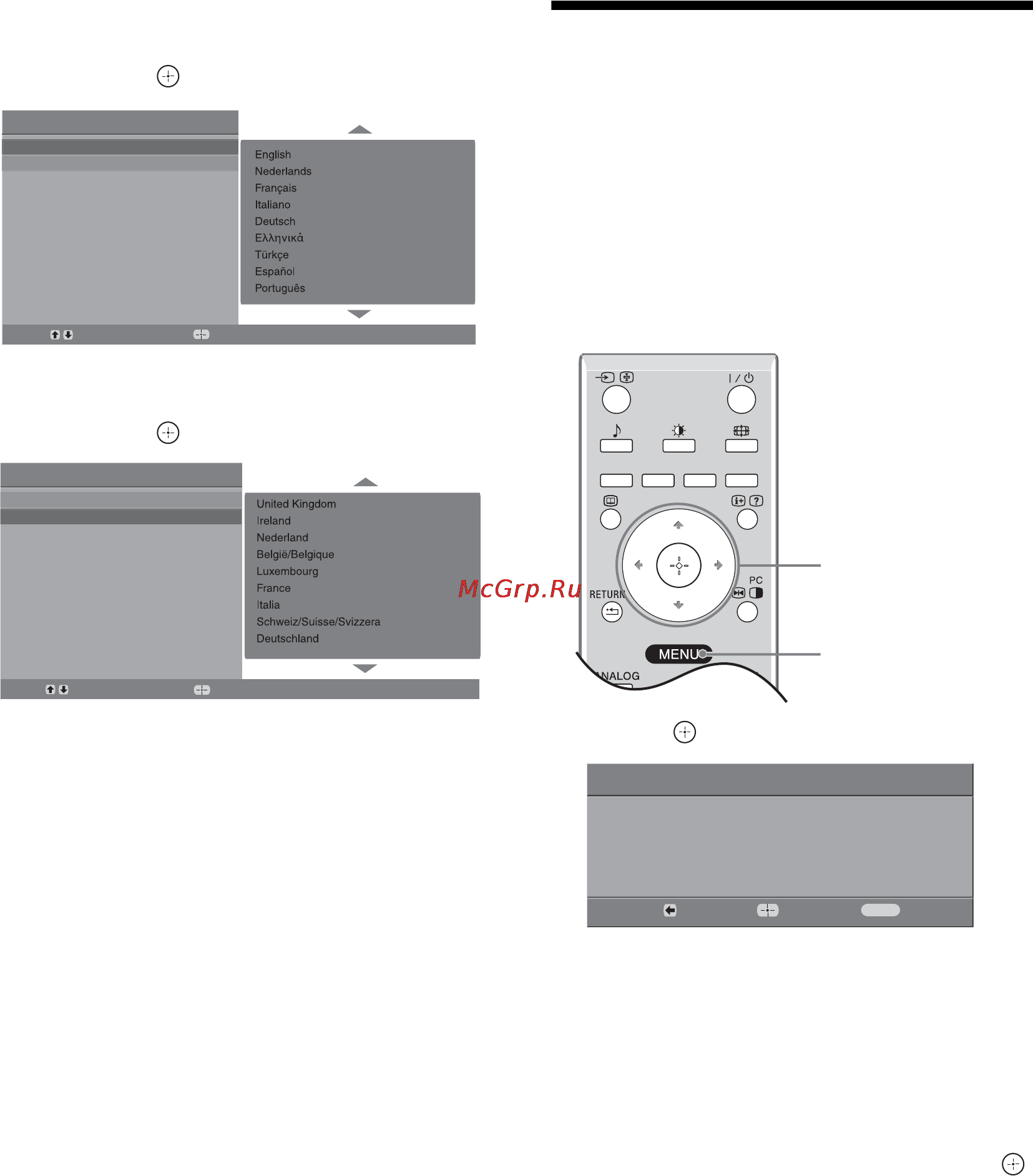 Sony BRAVIA KDF-50E2010 [44/196] Automatisk programindstilling af tv apparatet