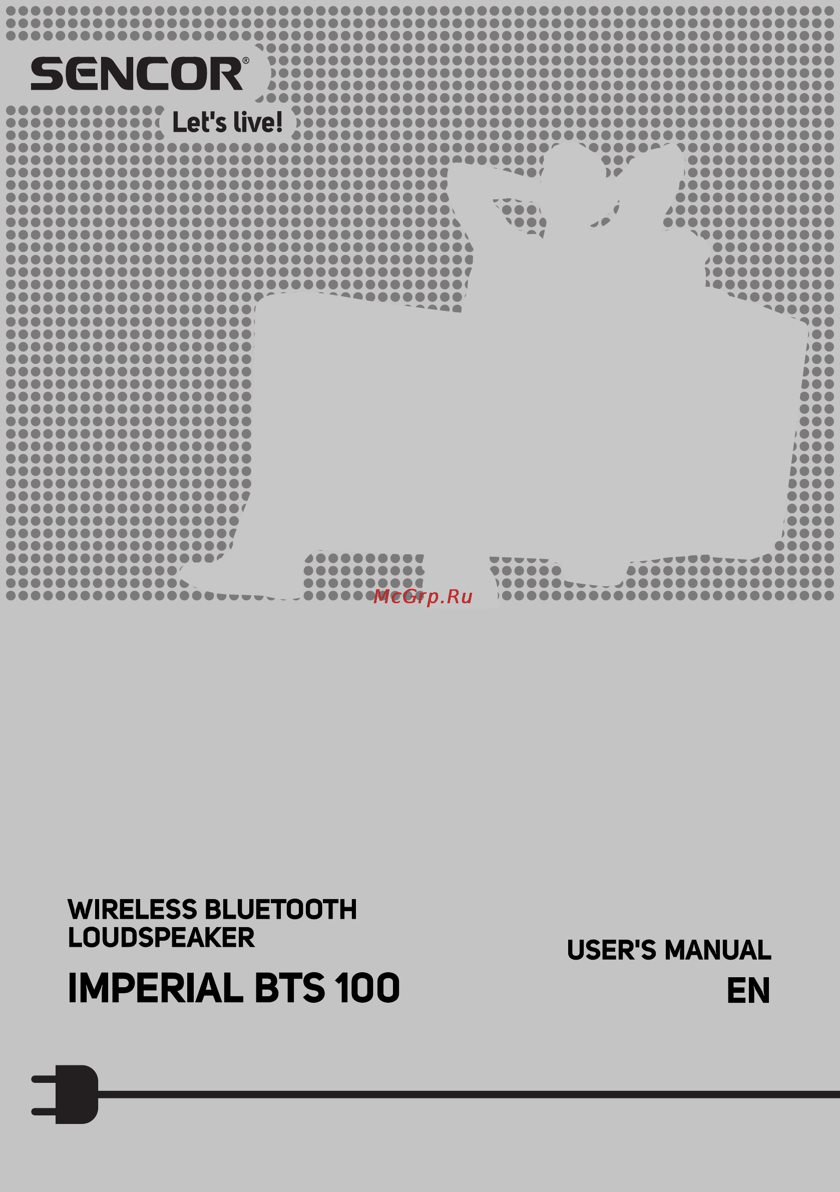 Sencor IMPERIAL BTS 100 Инструкция по эксплуатации онлайн