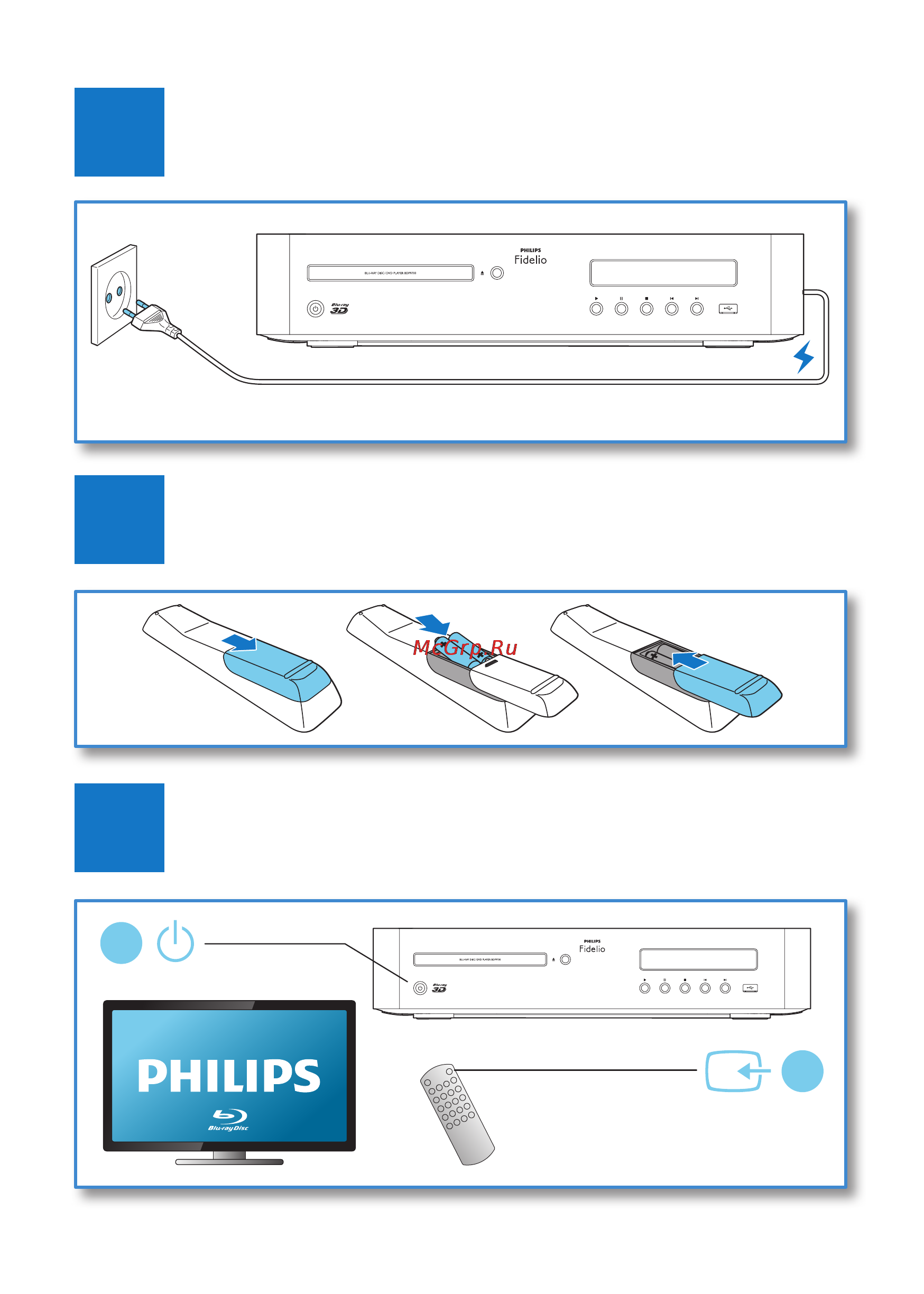 Philips BDP9700/51 Инструкция по эксплуатации онлайн [6/37] 86021