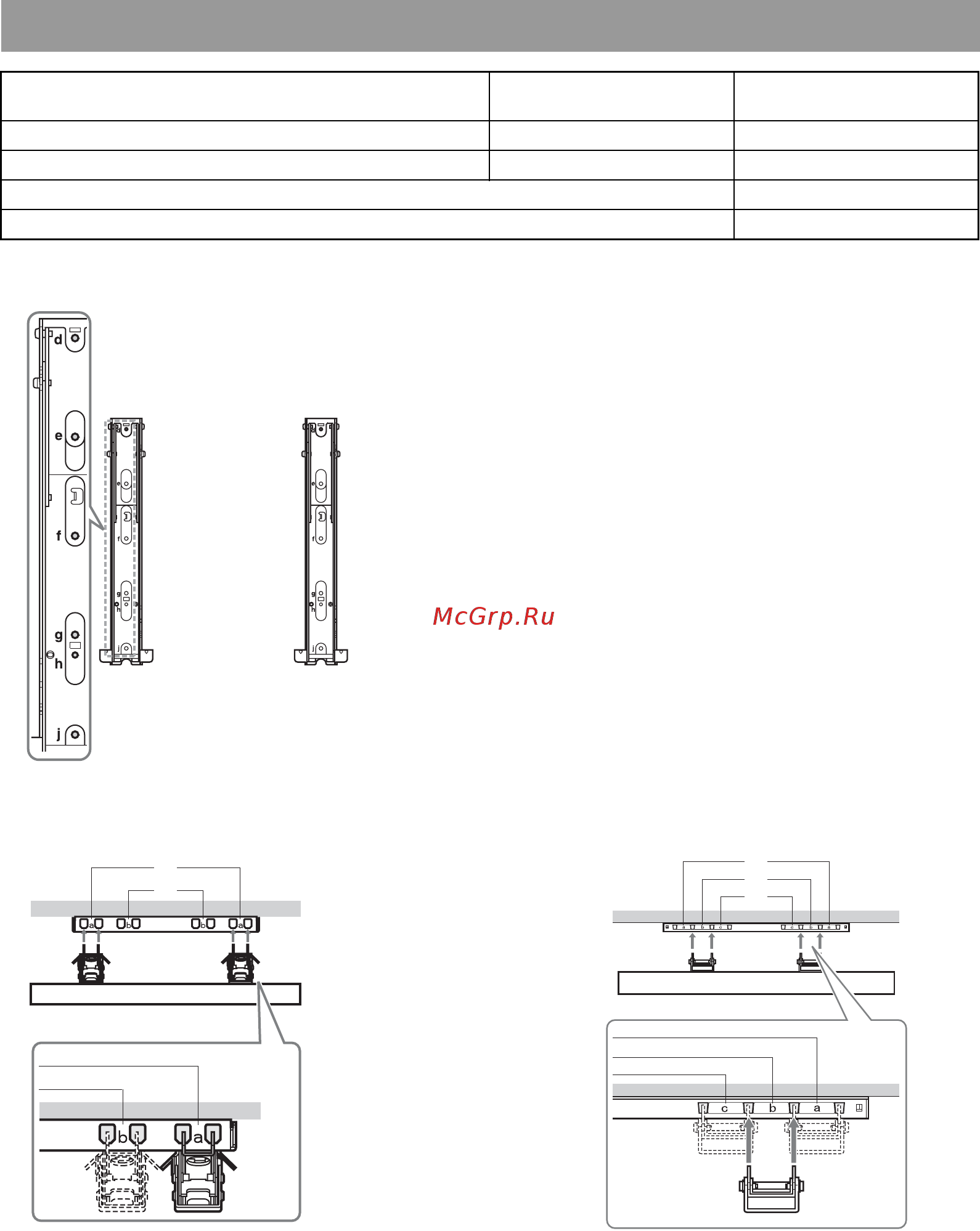 Sony BRAVIA KDL-22EX310 [180/332] Diagram tabell for plassering av skruer og kroker