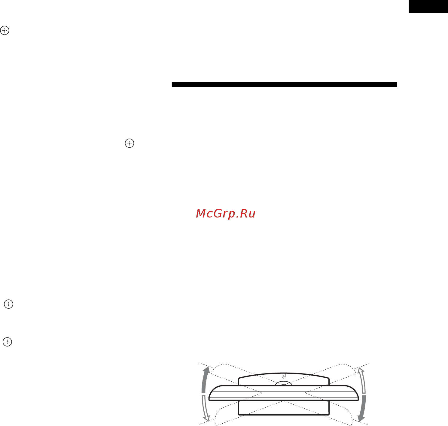 Sony BRAVIA KDL-22EX310 [97/332] Ρύθμιση της γωνίας θέασης της τηλε ρασης μ ν για τα μ ντέλα kdl 42ex410 kdl 32ex310