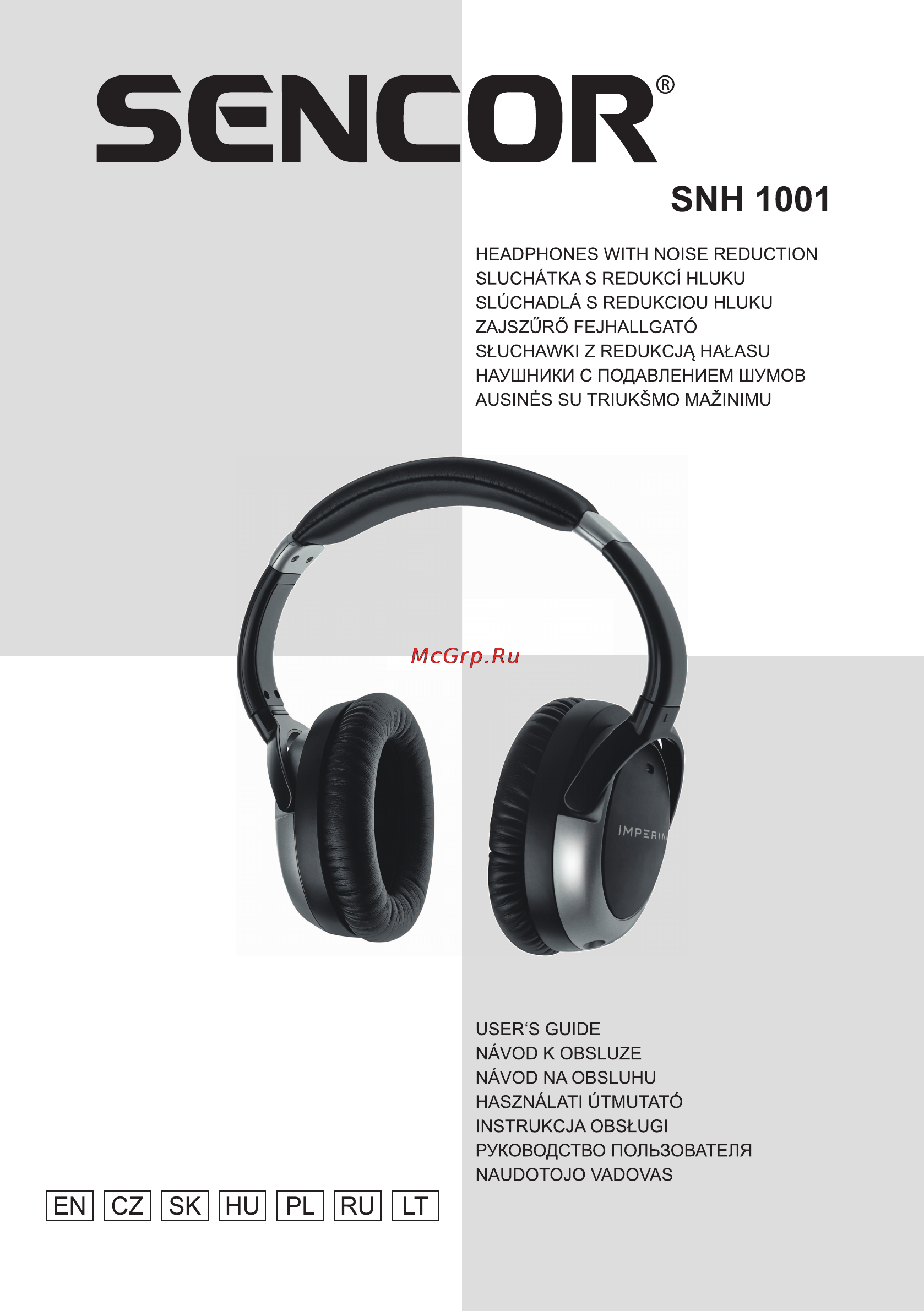 Sencor SNH 1001 IMPERIAL Инструкция по эксплуатации онлайн
