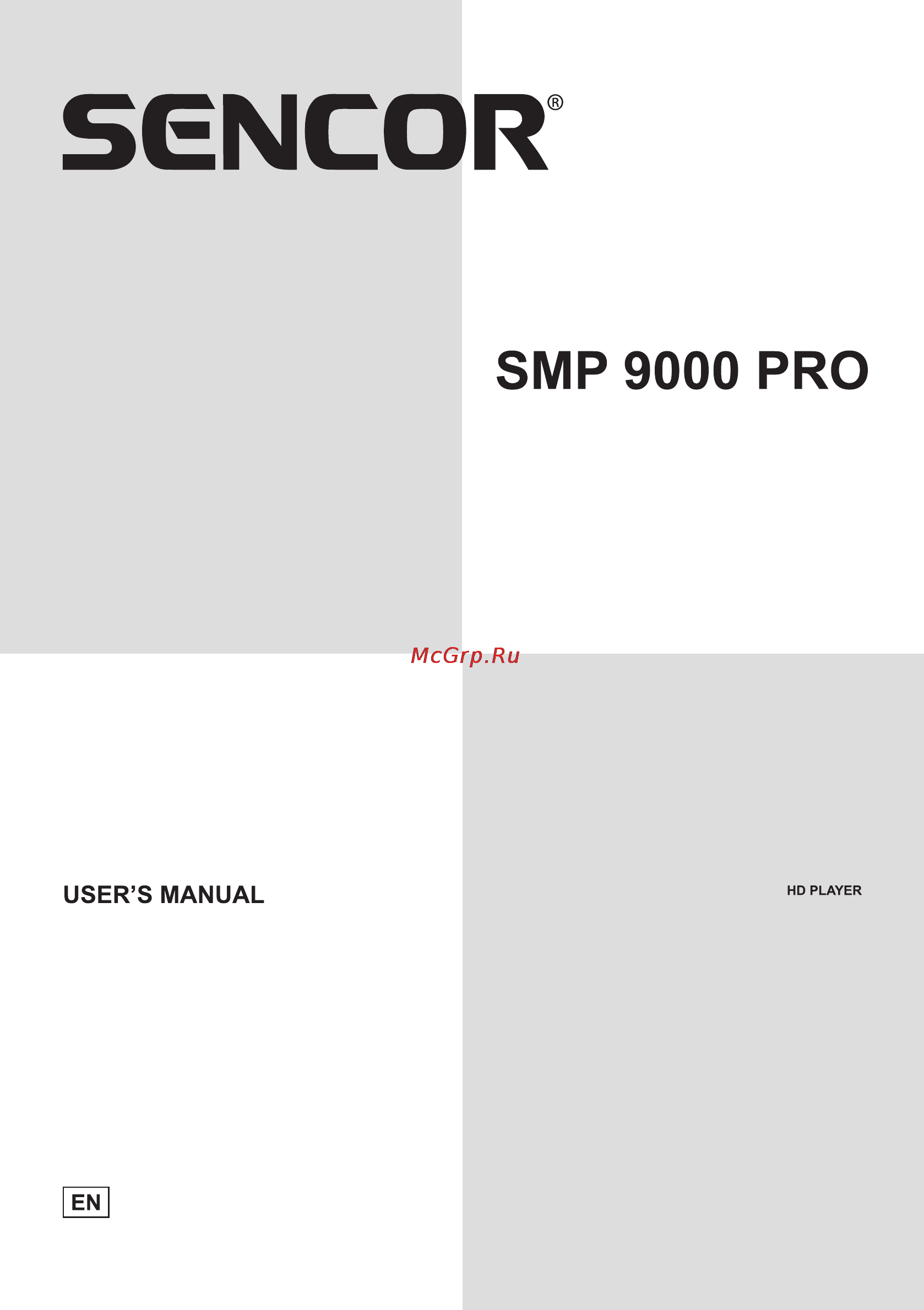 Sencor SMP 9000 Инструкция по эксплуатации онлайн