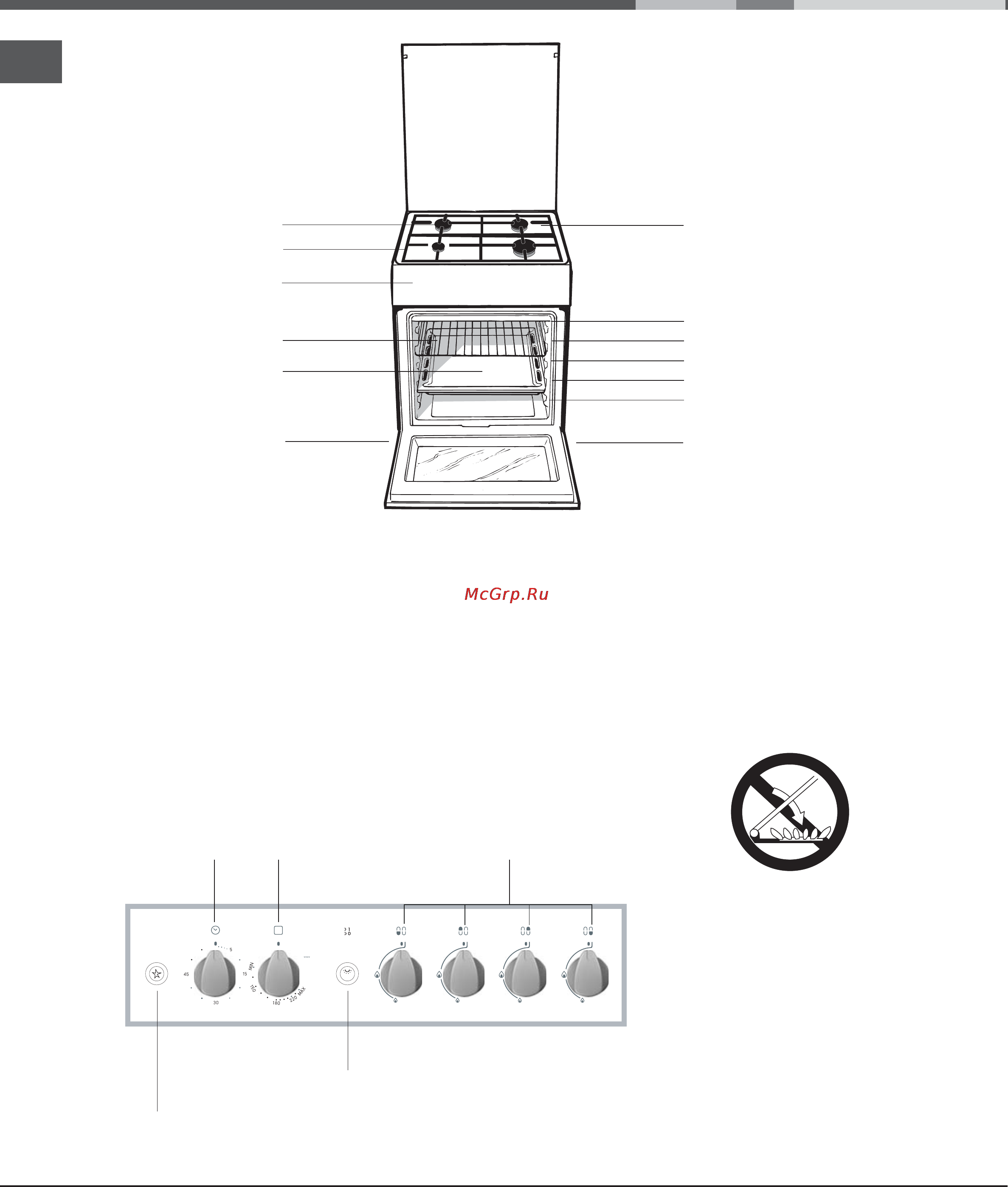 Hotpoint-Ariston CM5 GSI11(W) RF [18/36] Description of the appliance