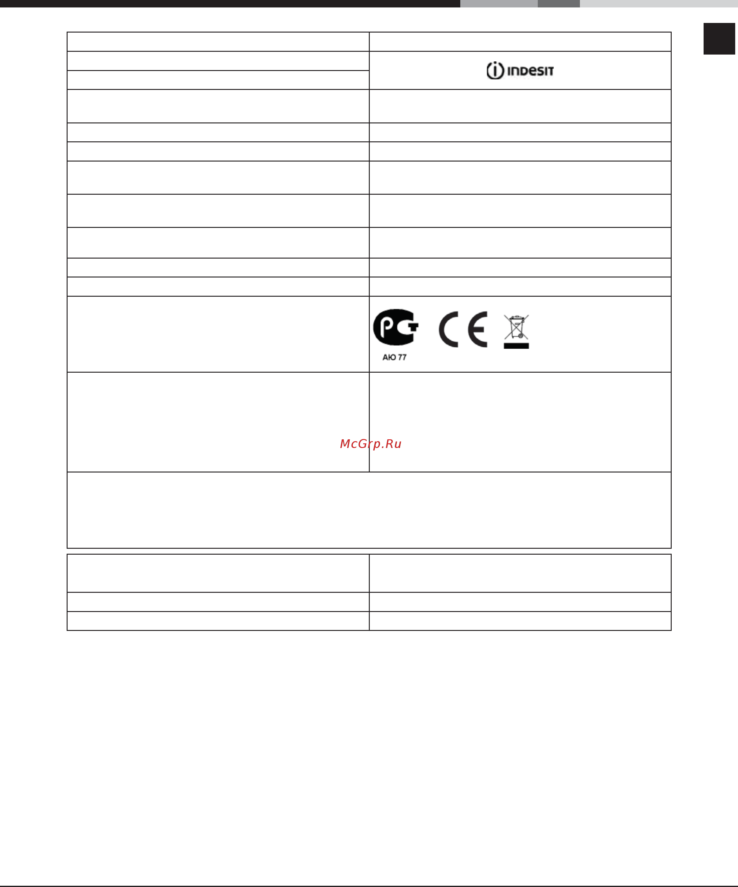 Indesit MVK5 GI1(X) RF [4/14] Kn3gi27 ru mvk5 gi1 rf