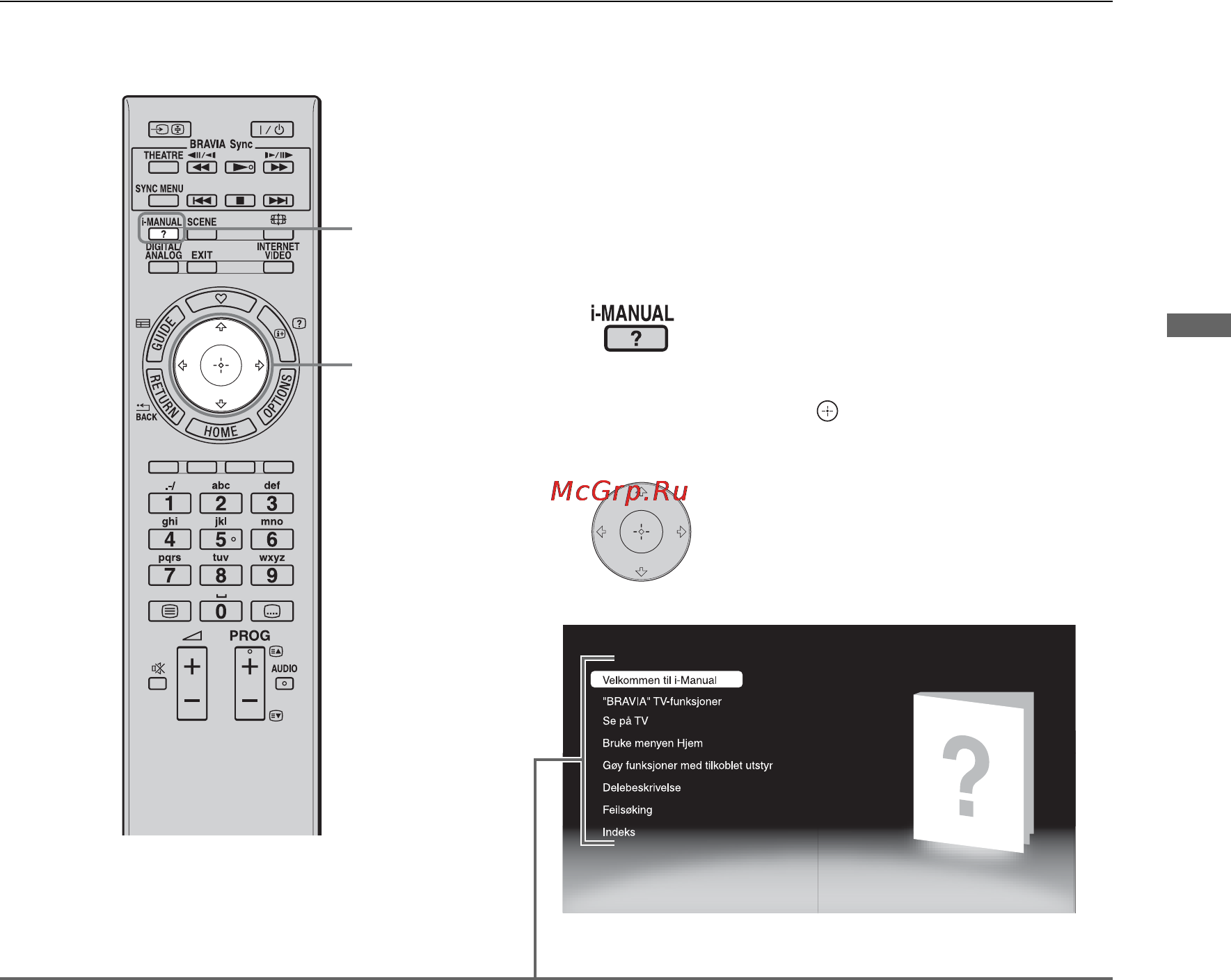 Sony BRAVIA KDL-40EX709 [143/214] Bruke i manual