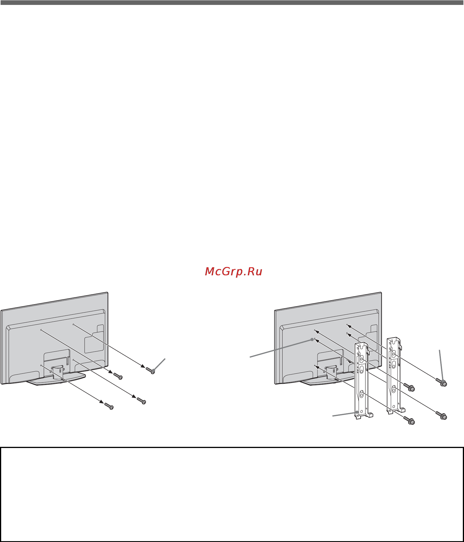 Sony BRAVIA KDL-32EX705 [74/214] Installera tillbehören väggfäste