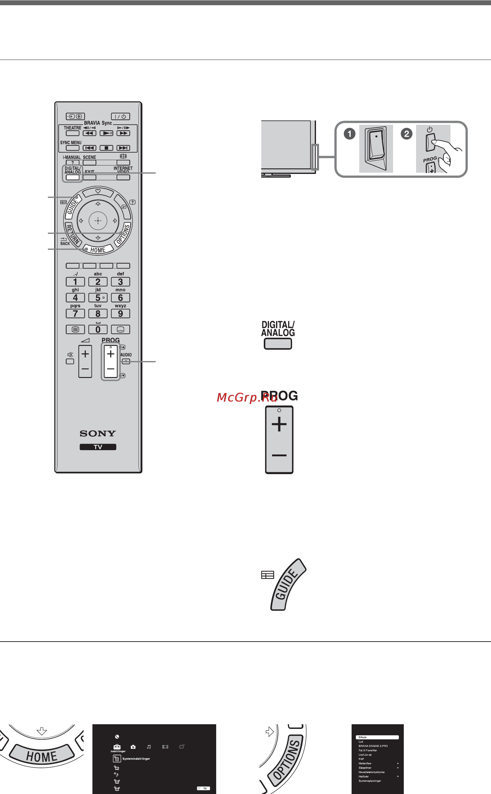 Sony BRAVIA KDL-32EX705 [86/214] Betjening af tv