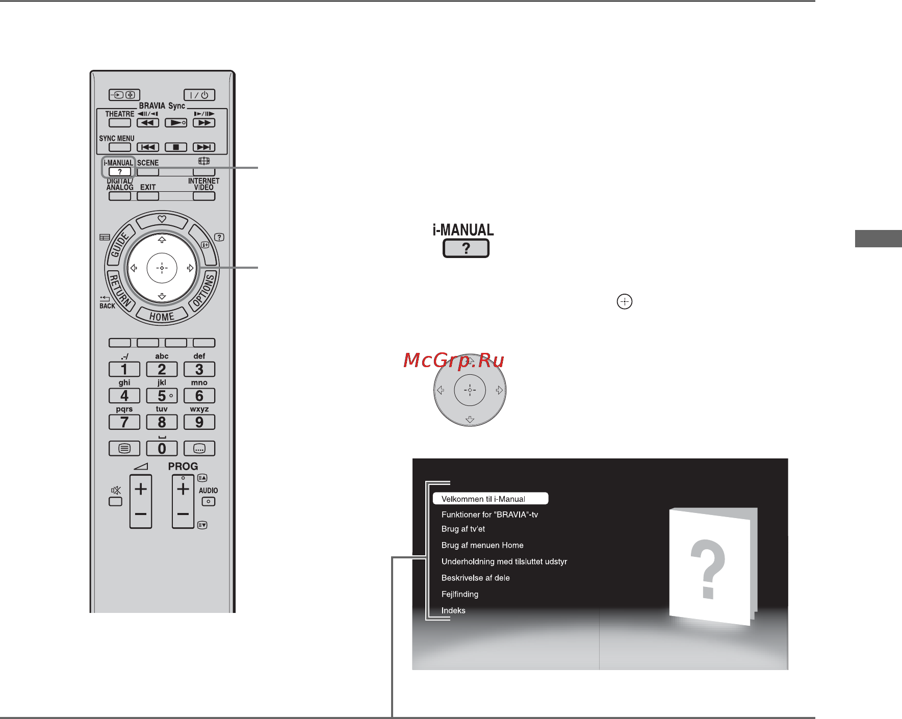 Sony BRAVIA KDL-32EX705 [87/214] Brug i manual