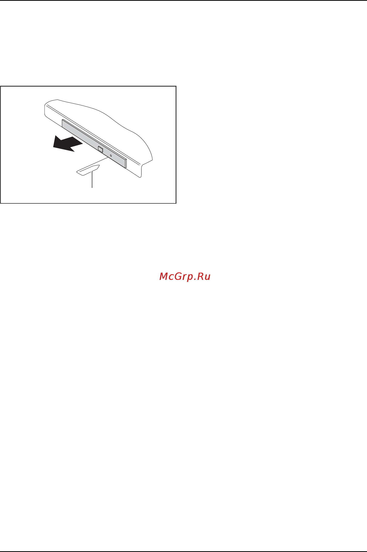 Fujitsu LIFEBOOK AH552M53B2RU [37/82] Ручное извлечение диска извлечение в аварийных ситуациях