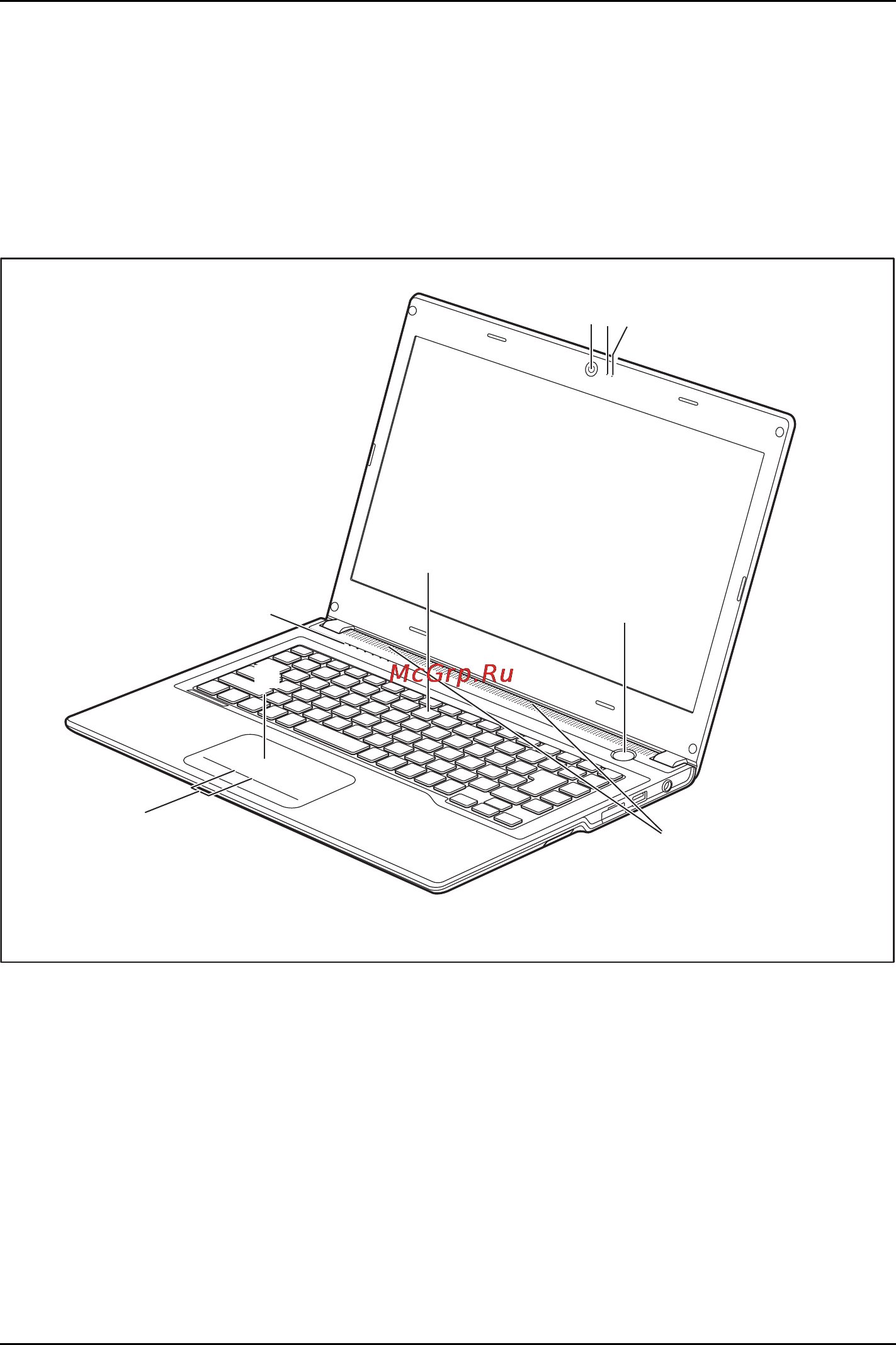 Fujitsu LIFEBOOK UH552MF082RU [13/66] Передняя сторона