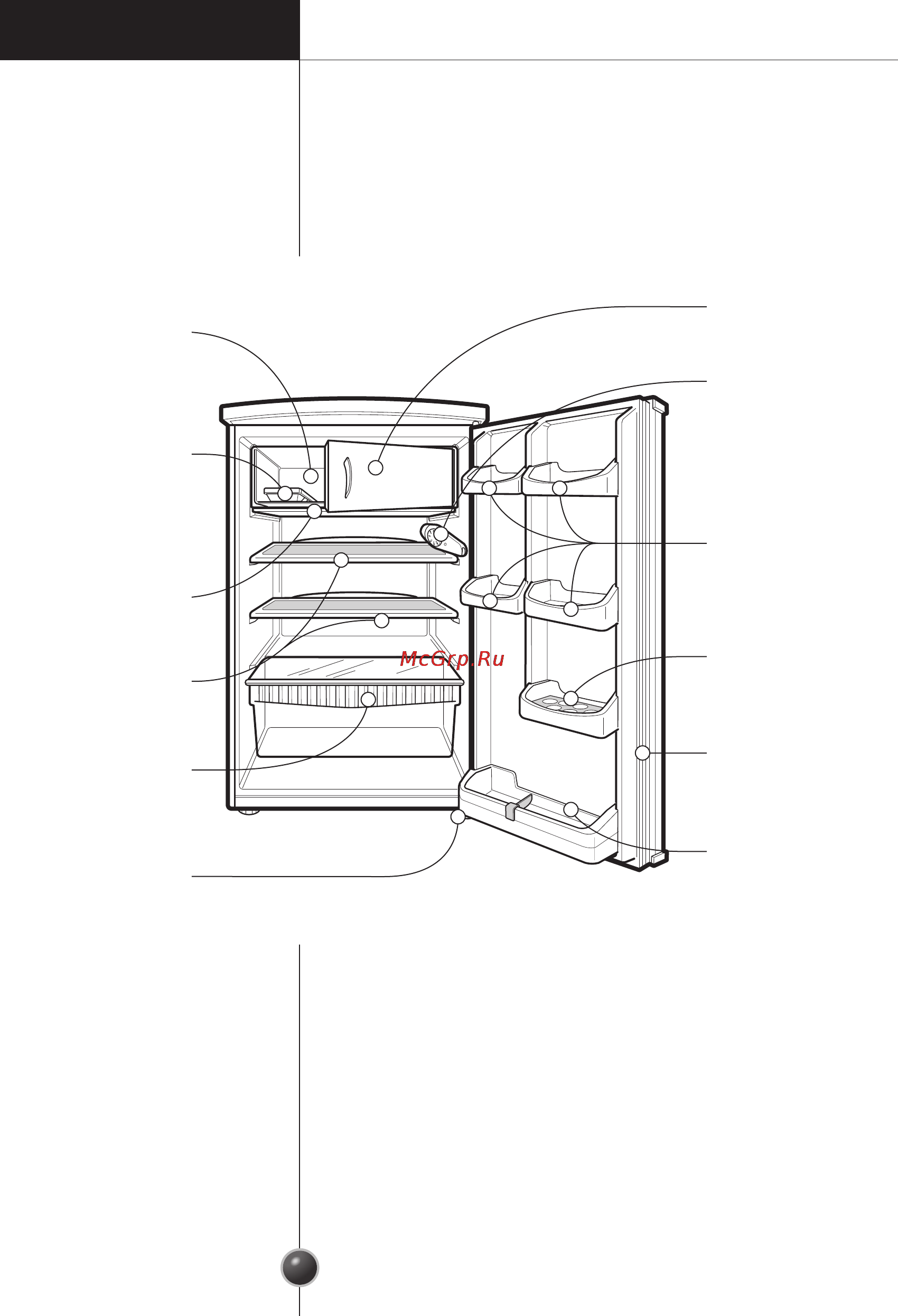 LG GC-181STA [5/17] Identification of parts