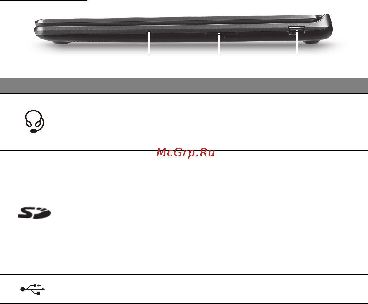 Acer Aspire V5-452 [30/127] Вид справа