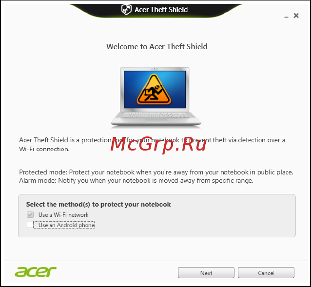 Acer Aspire V5-552P-85556G50aii NX.MDLER.001 Инструкция по эксплуатации онлайн [73/109] 86504