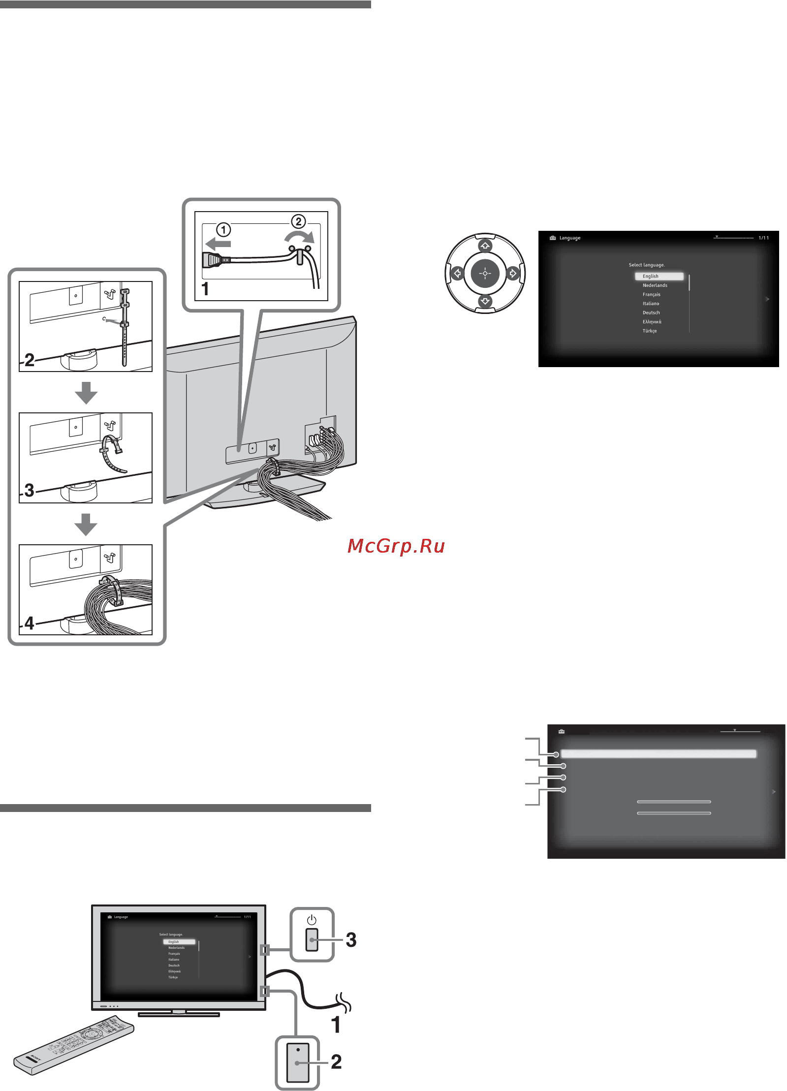 Sony BRAVIA KDL-32EX505 [180/218] Zviazanie káblov