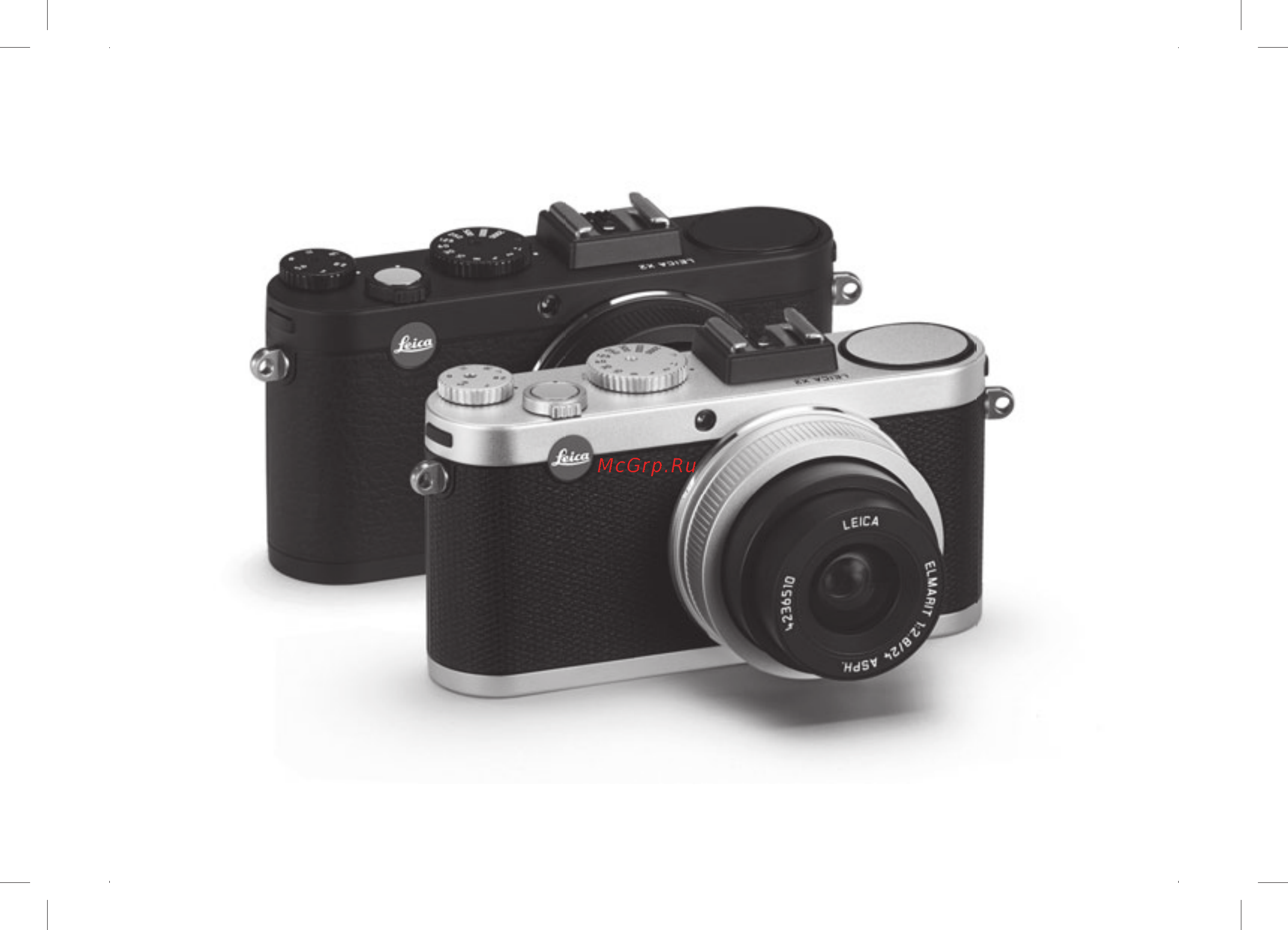 Leica X2 A La Carte Titan/Capri Blue Инструкция по эксплуатации онлайн [4/84] 86335