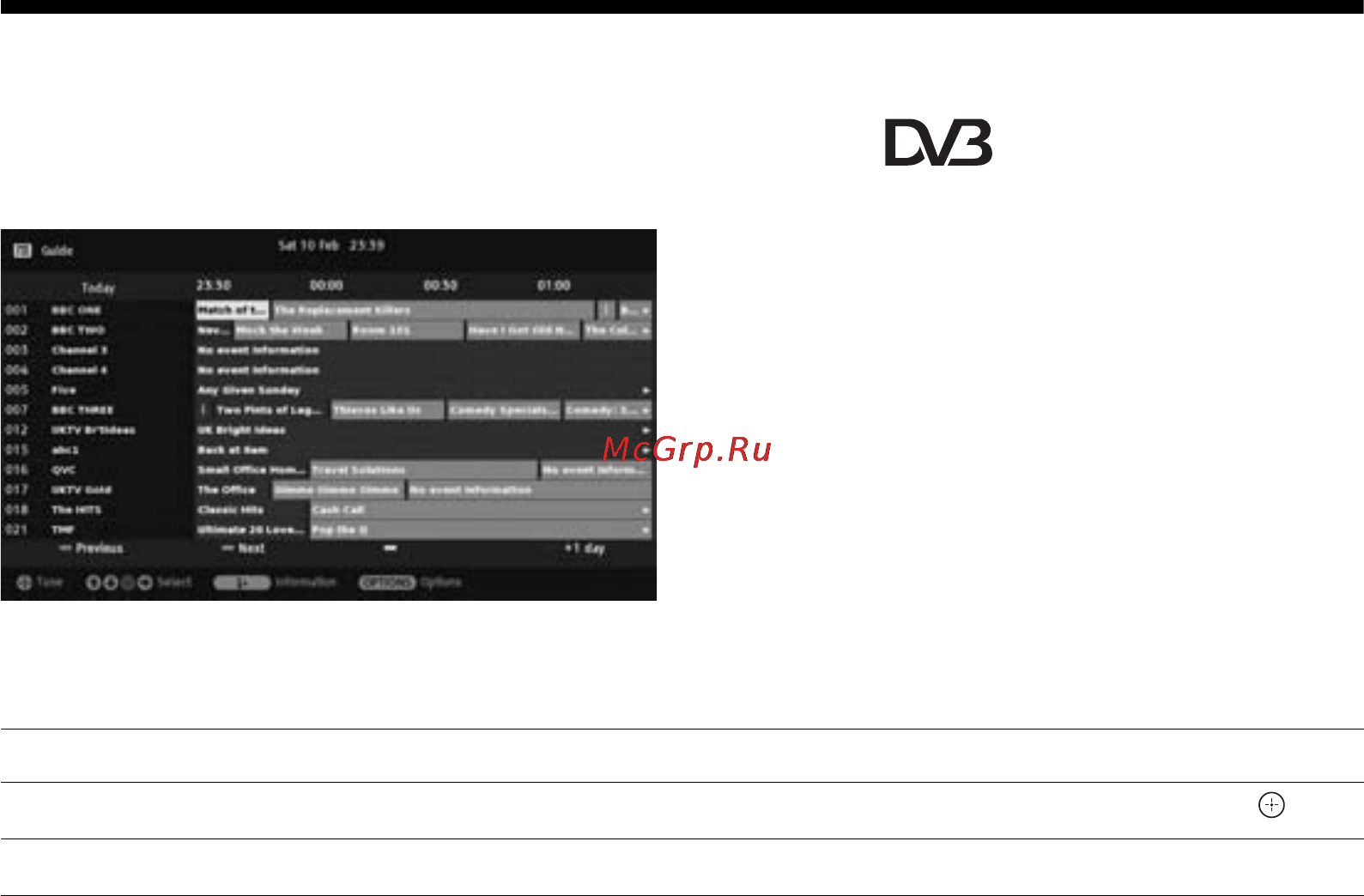 Sony BRAVIA KDL-37EX401 [38/62] Використання цифрової електронної програми телепередач epg