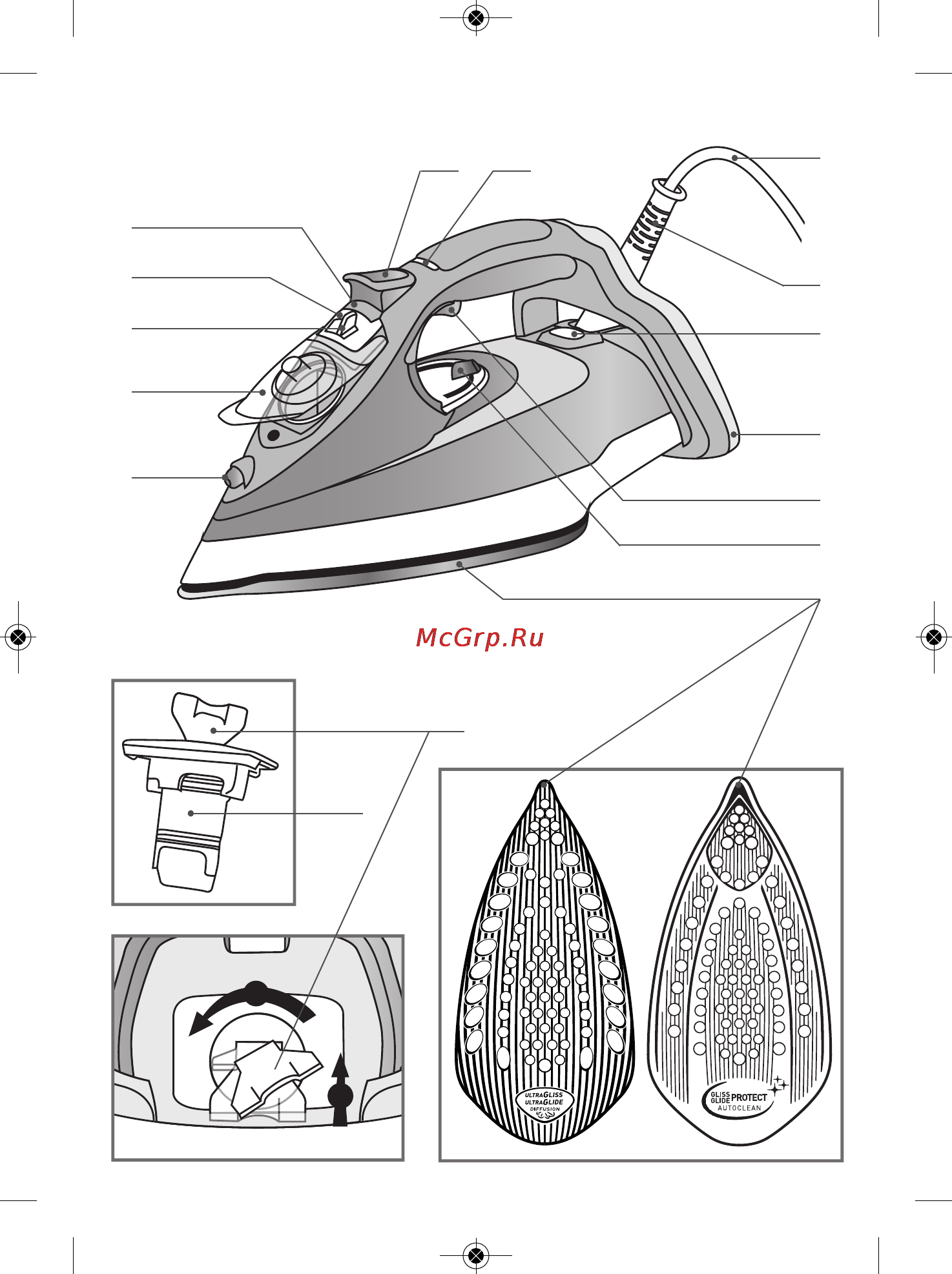 Tefal ULTIMATE ANTI-CALC FV9621E0 Инструкция по эксплуатации онлайн [2/19] 86395