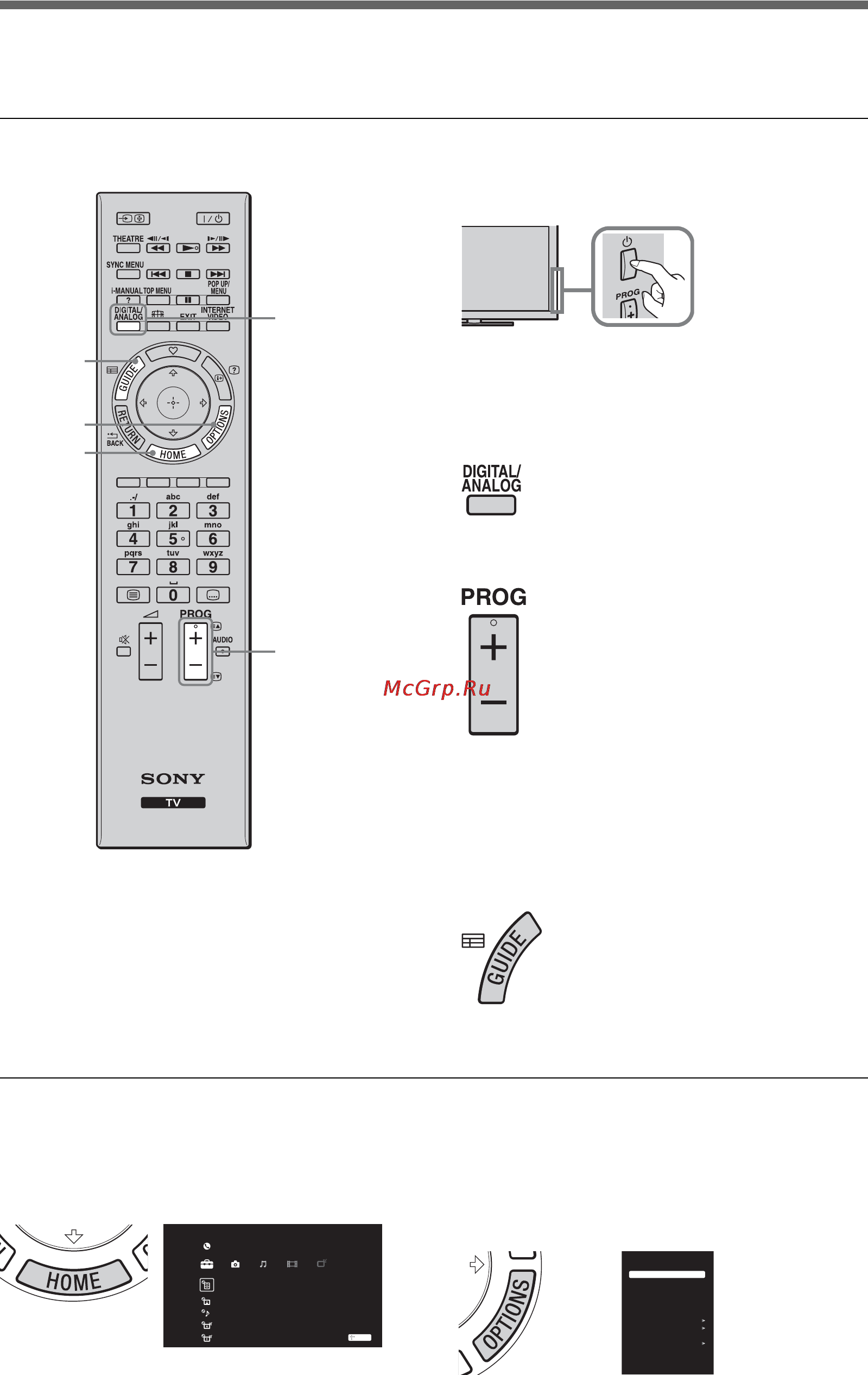 Sony BRAVIA KDL-32EX40B [8/92] Использование функций телевизора