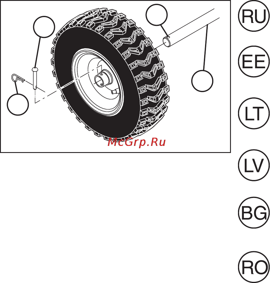 Husqvarna ST 230P [70/84] Rataste eemaldamine