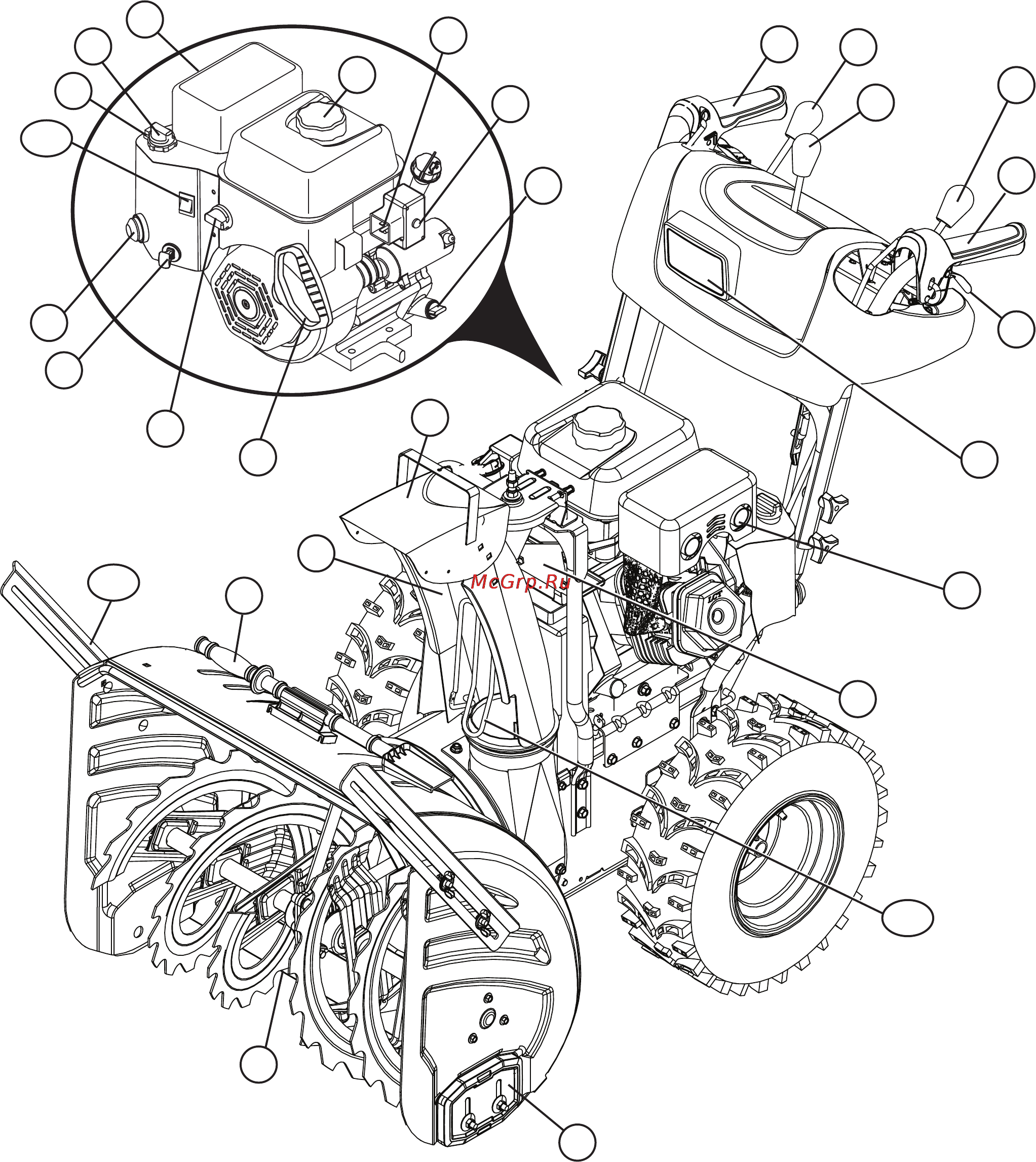 Husqvarna ST 327PT Инструкция по эксплуатации онлайн [20/80] 86466