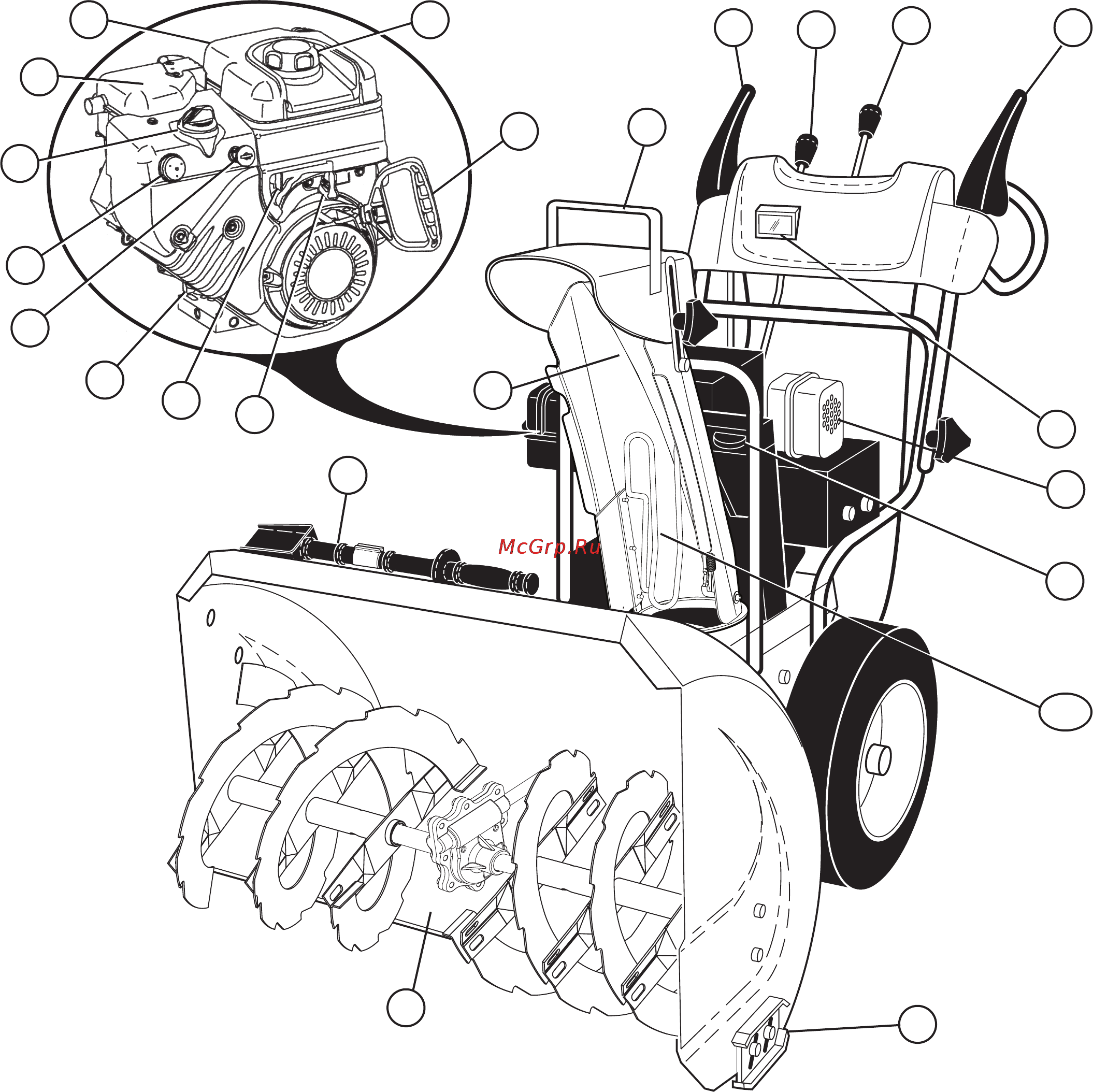 Husqvarna 5524ST Инструкция по эксплуатации онлайн [18/76] 86472