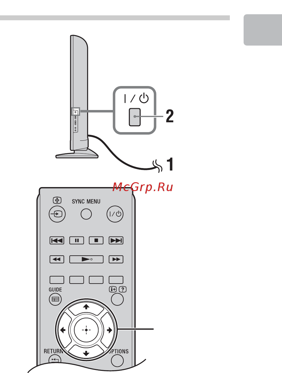 Sony BRAVIA KDL-32BX340 [125/588] Auswählen von sprache land region und betriebsort
