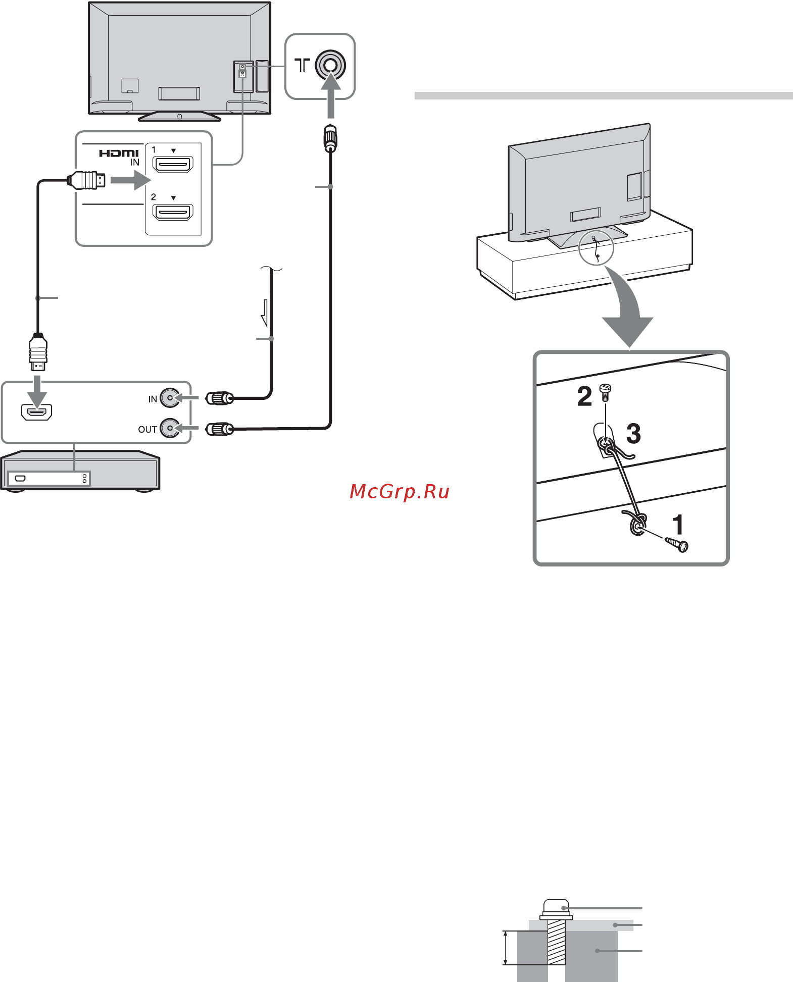 Sony BRAVIA KDL-40BX440 [154/588] Impedir que o televisor se vire