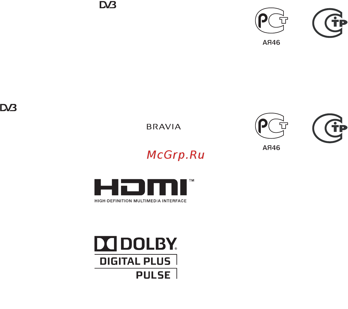 Sony BRAVIA KDL-32BX340 [490/588] Введение